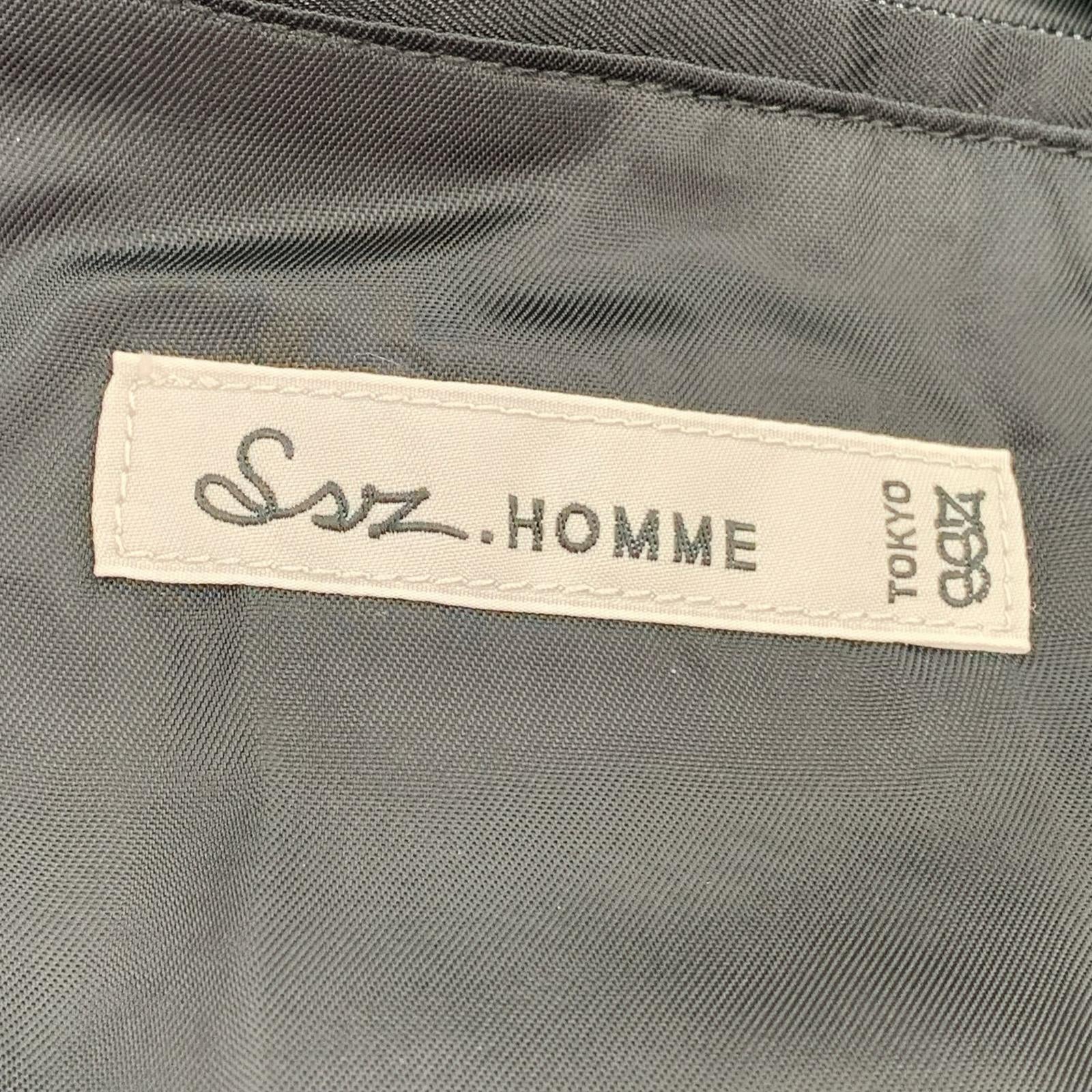 テーラードジャケット SSZ HOMME 25AW Conference Jacket テーラードジャケット XL 黒 ブラック