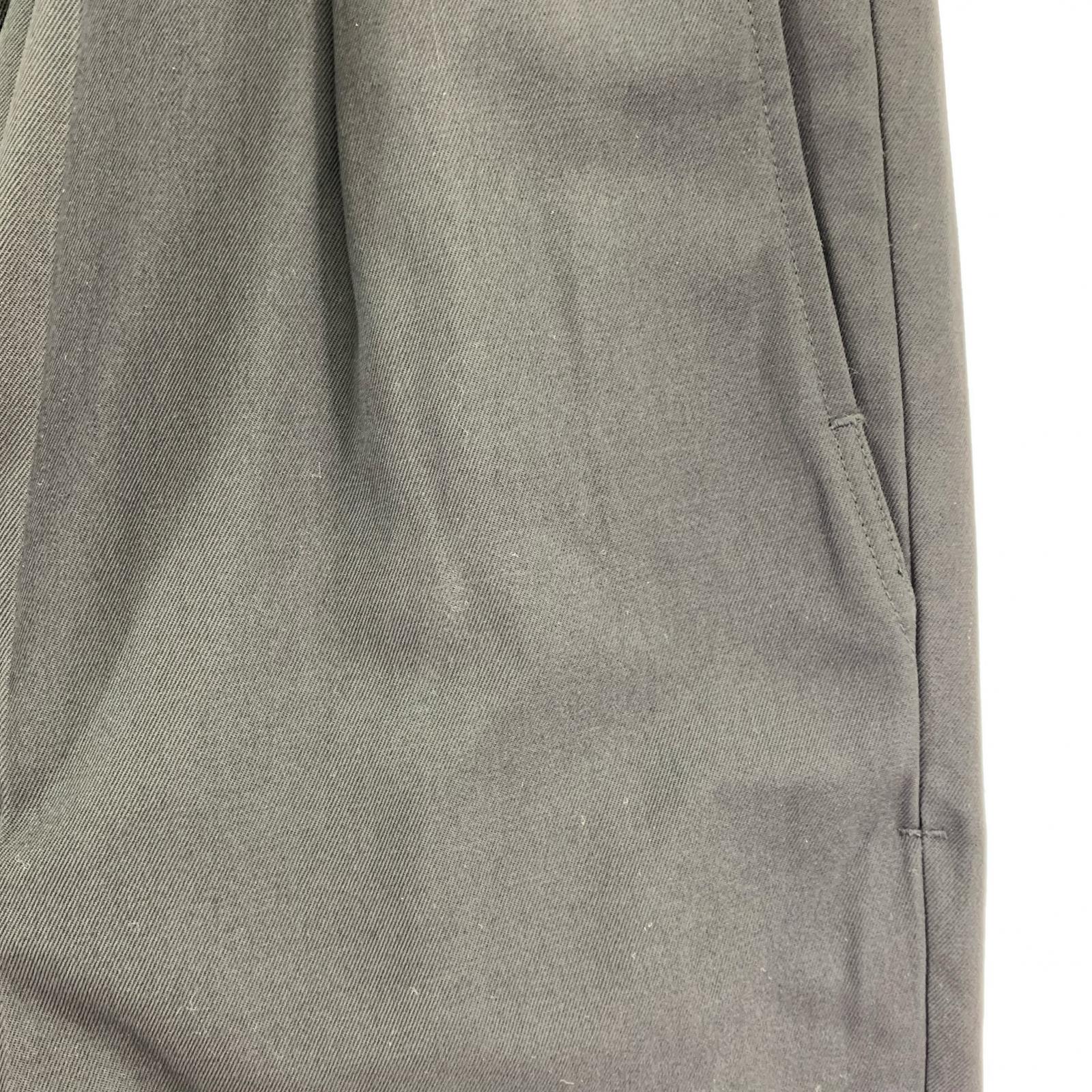 パンツ SSZ HOMME 25AW Conference Slacks 2タックワイドスラックス XL 黒 ブラック