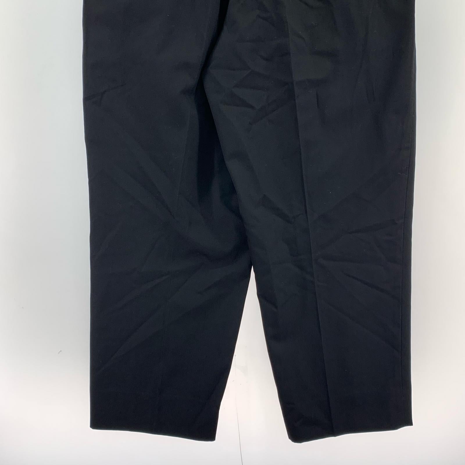 パンツ SSZ HOMME 25AW Conference Slacks 2タックワイドスラックス XL 黒 ブラック