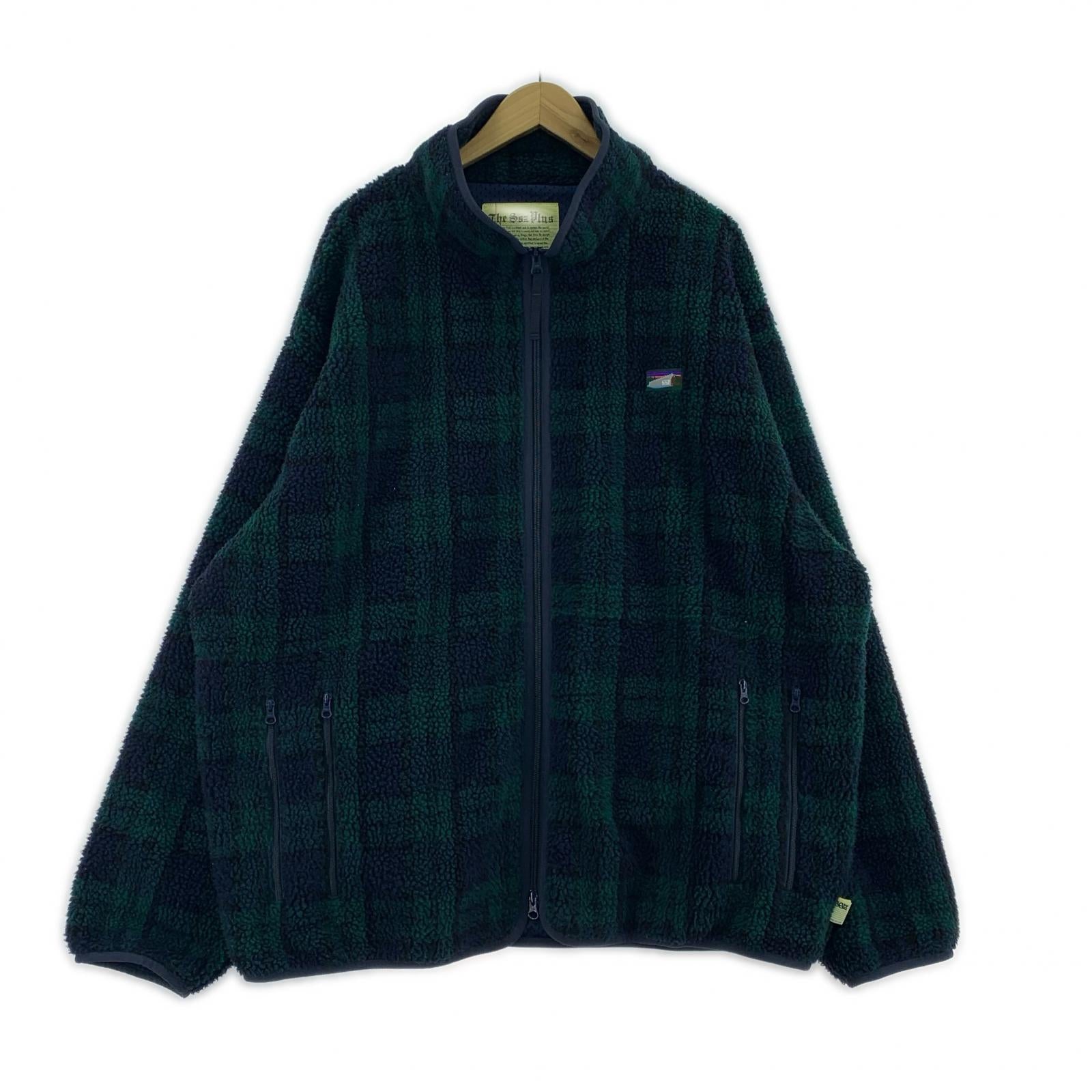 ジャケット SSZ 22AW JACQUARD FLEECE ジャガードフリースジャケット XL ブラックウォッチ