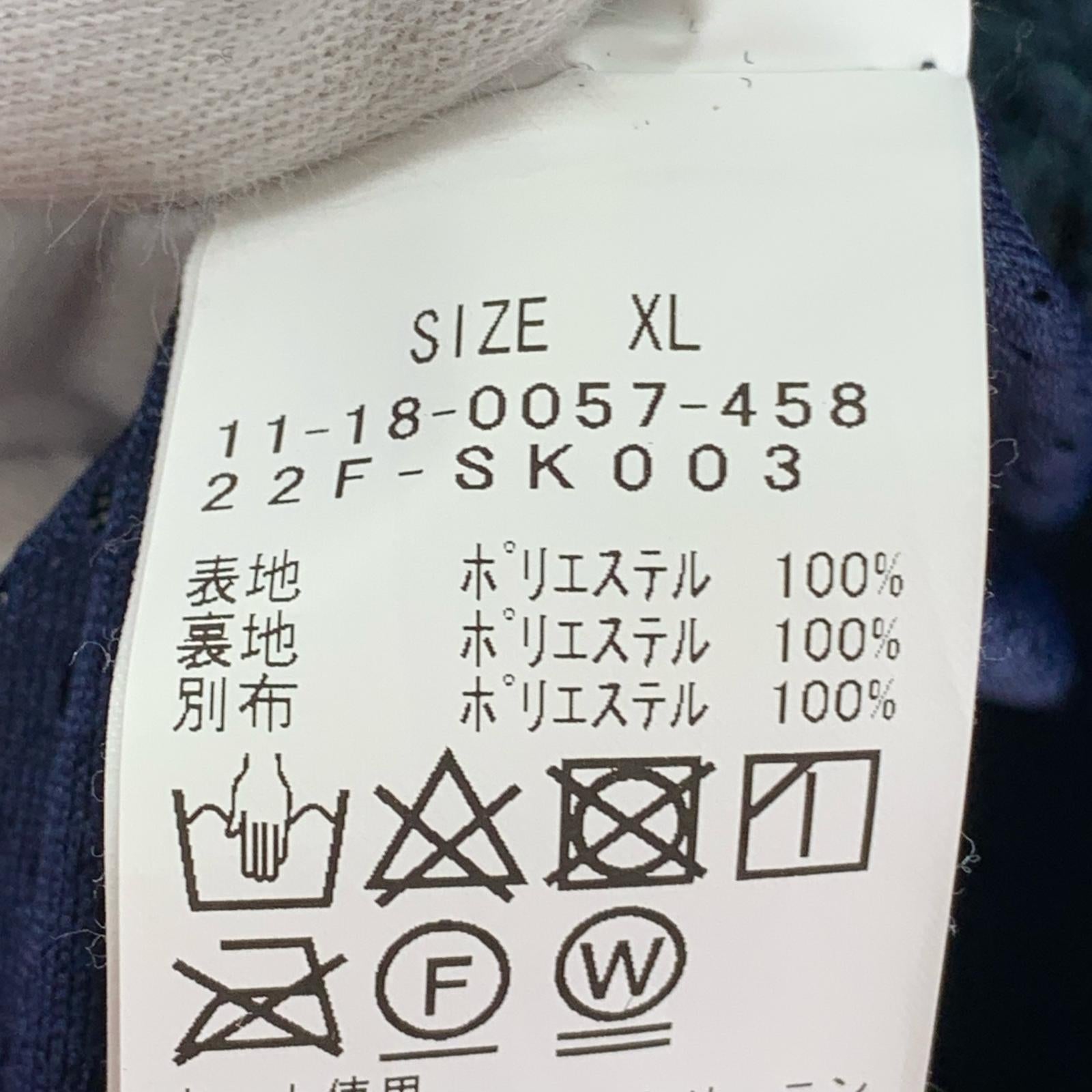 ジャケット SSZ 22AW JACQUARD FLEECE ジャガードフリースジャケット XL ブラックウォッチ