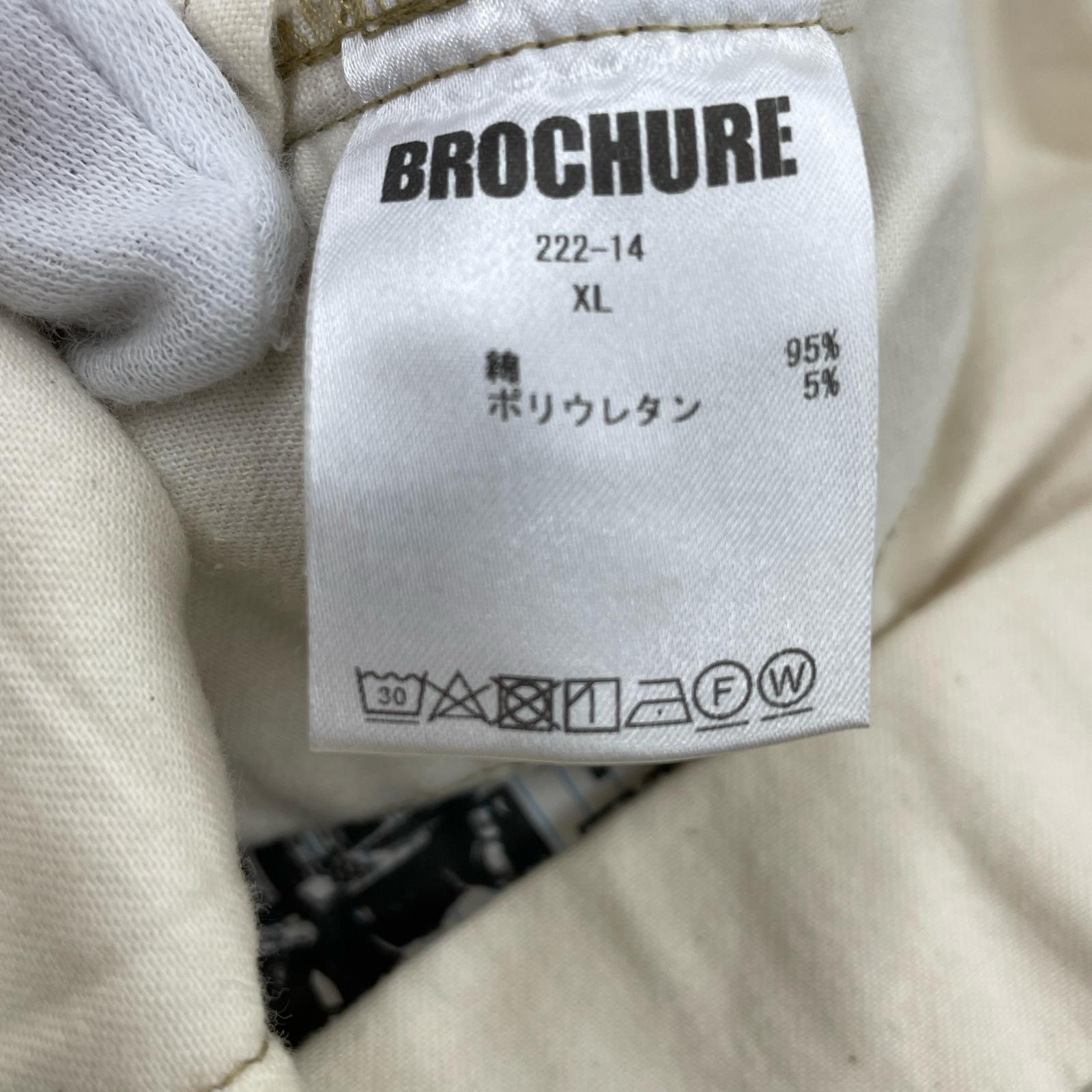パンツ 1P CHINO STACKS 1タックワイドチノ XL ベージュ ベージュ