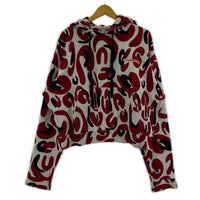 パーカー CHARLES JEFFREY LOVERBOY 猫耳パーカー M 赤系 M マルチカラー
