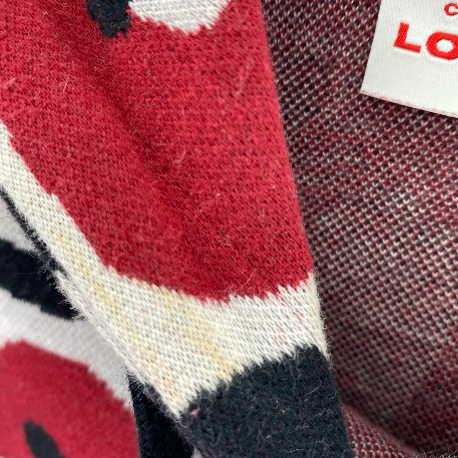パーカー CHARLES JEFFREY LOVERBOY 猫耳パーカー M 赤系 M マルチカラー