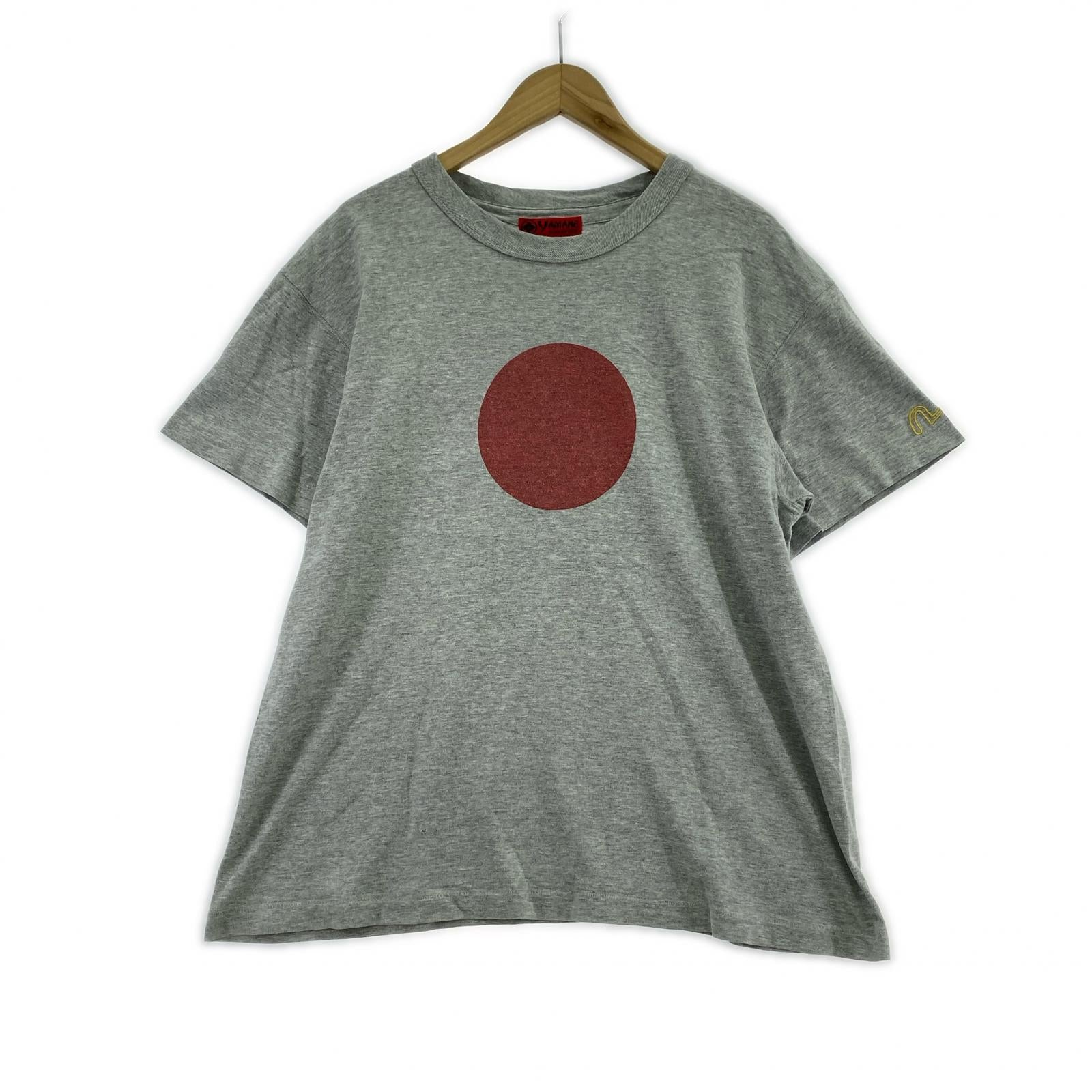 半袖Tシャツ 日の丸 灰 (40)