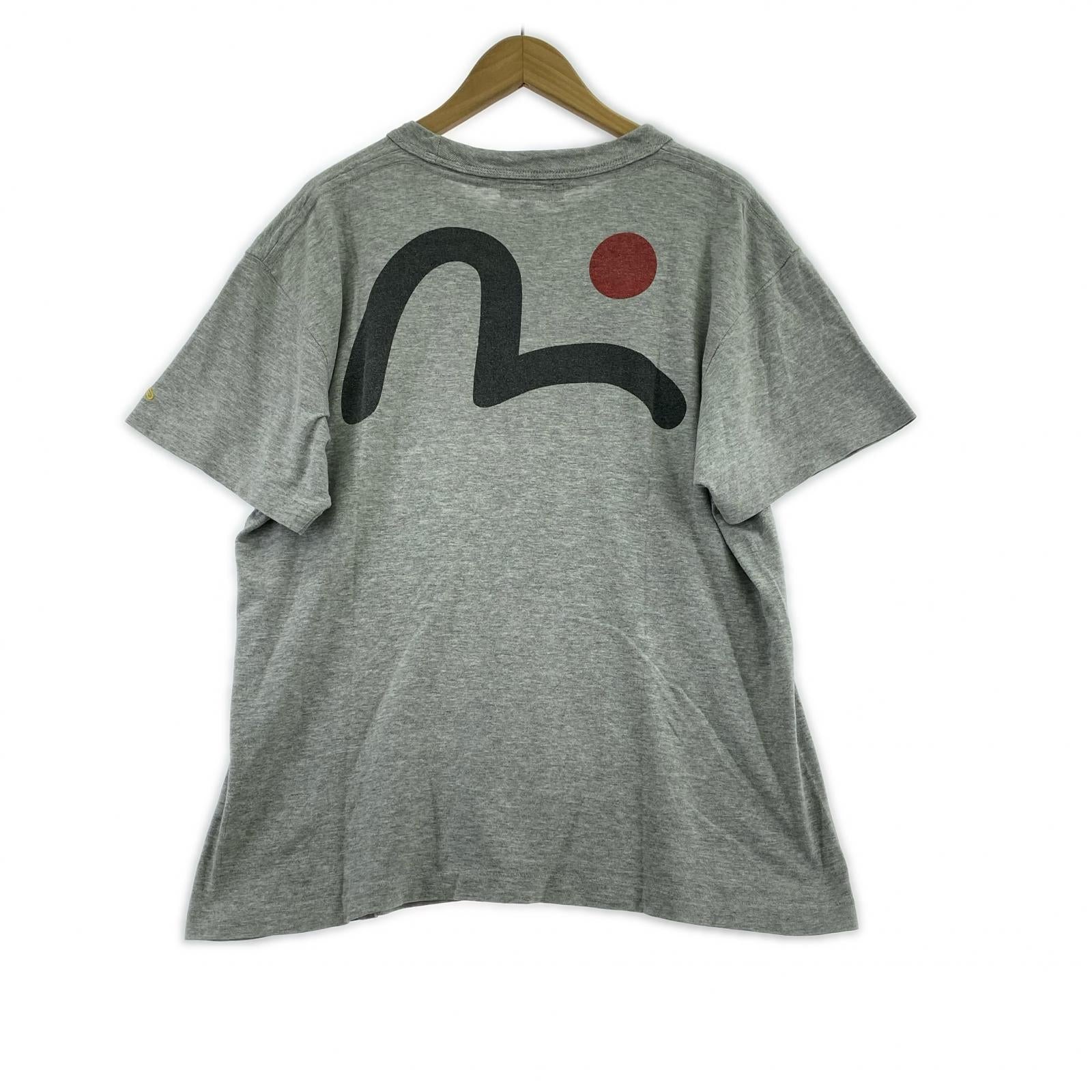 半袖Tシャツ 日の丸 灰 (40)