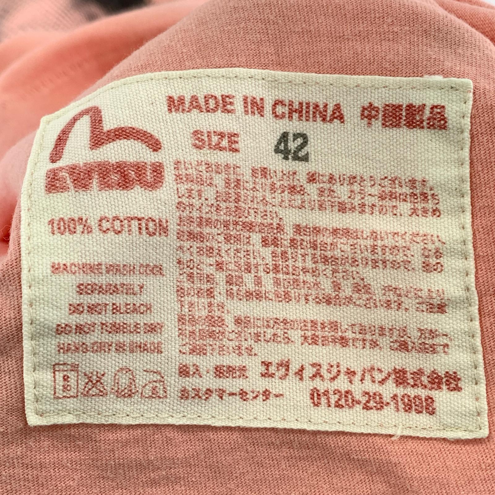 半袖Tシャツ EVISU 池之めだか ピンク (42) 42 ピンク