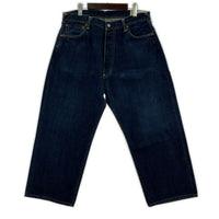 デニムパンツ LOT2001 NO.2 白カモメ (38) ブルー