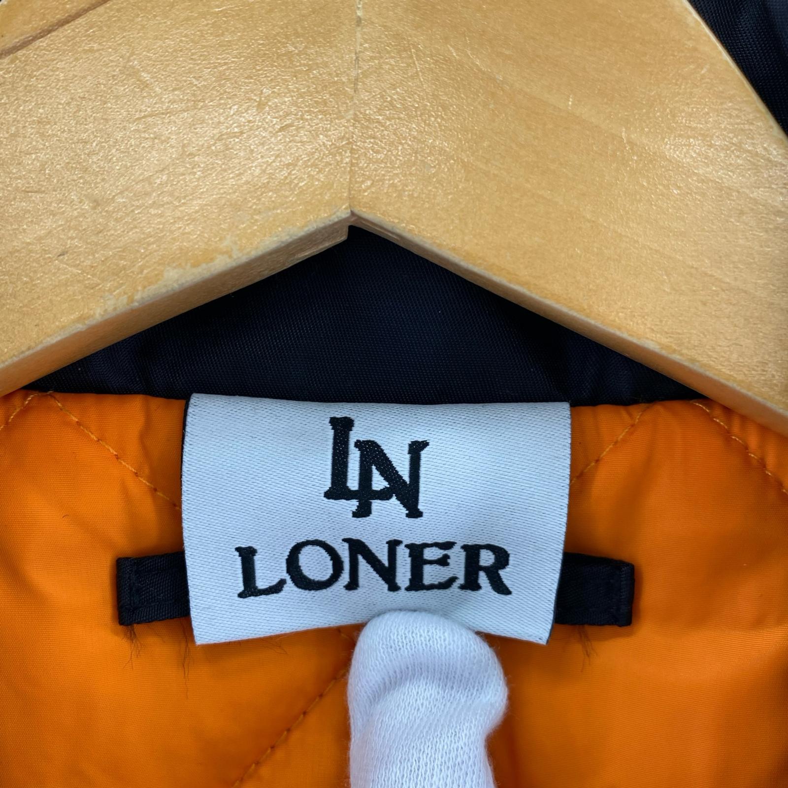 ジャケット LN LONER MA-1 ブラック