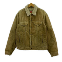ジャケット WHITE LEVI'S 90s ボア襟 ジャケット イタリア製 L ベージュ