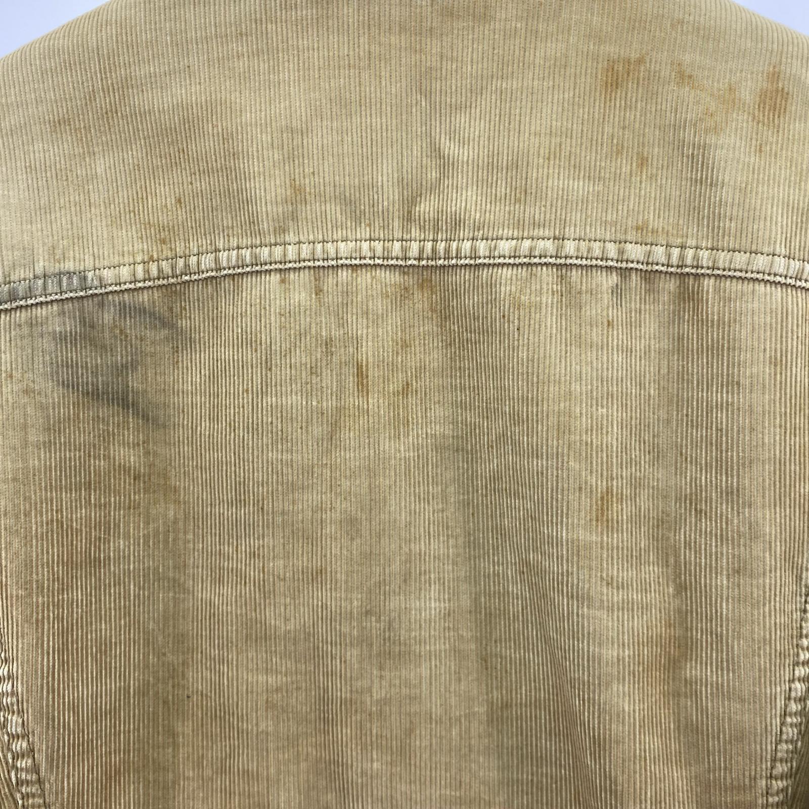 ジャケット WHITE LEVI'S 90s ボア襟 ジャケット イタリア製 L ベージュ