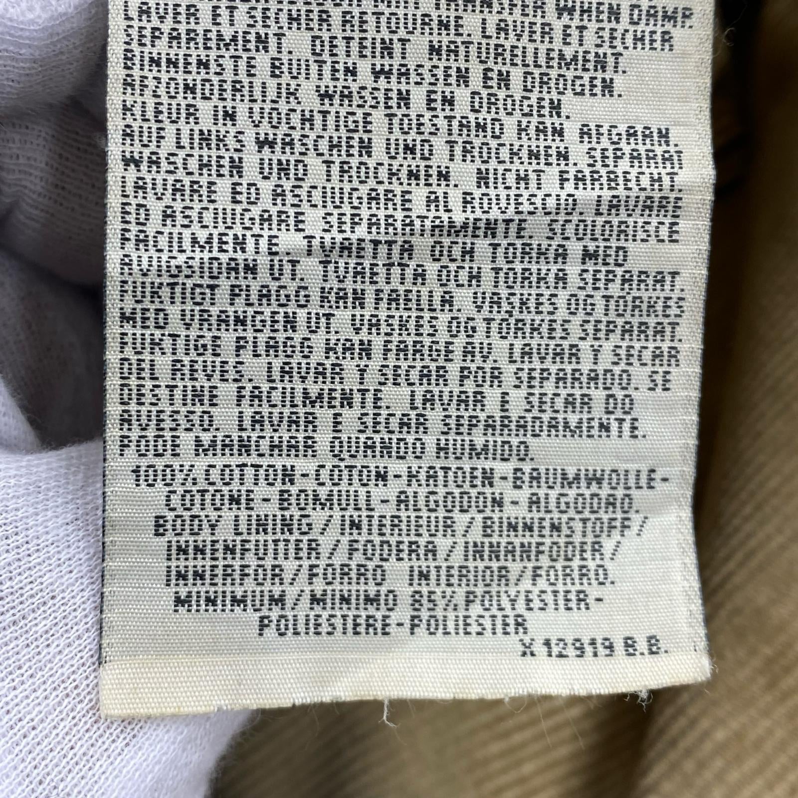 ジャケット WHITE LEVI'S 90s ボア襟 ジャケット イタリア製 L ベージュ