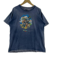 半袖Tシャツ 00s DRAGONBALL 両面プリント ネイビー( ブルー