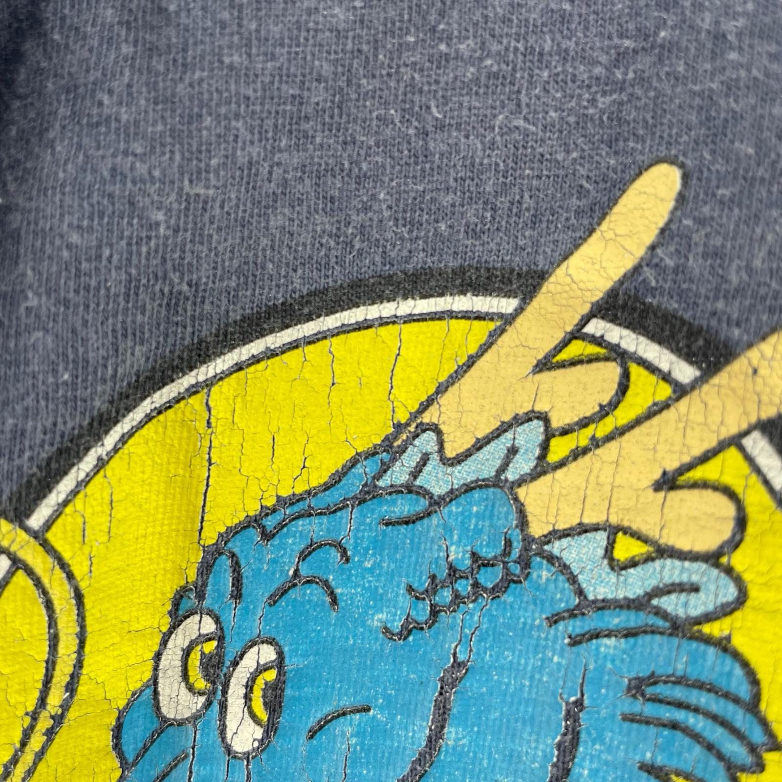 半袖Tシャツ 00s DRAGONBALL 両面プリント ネイビー( ブルー