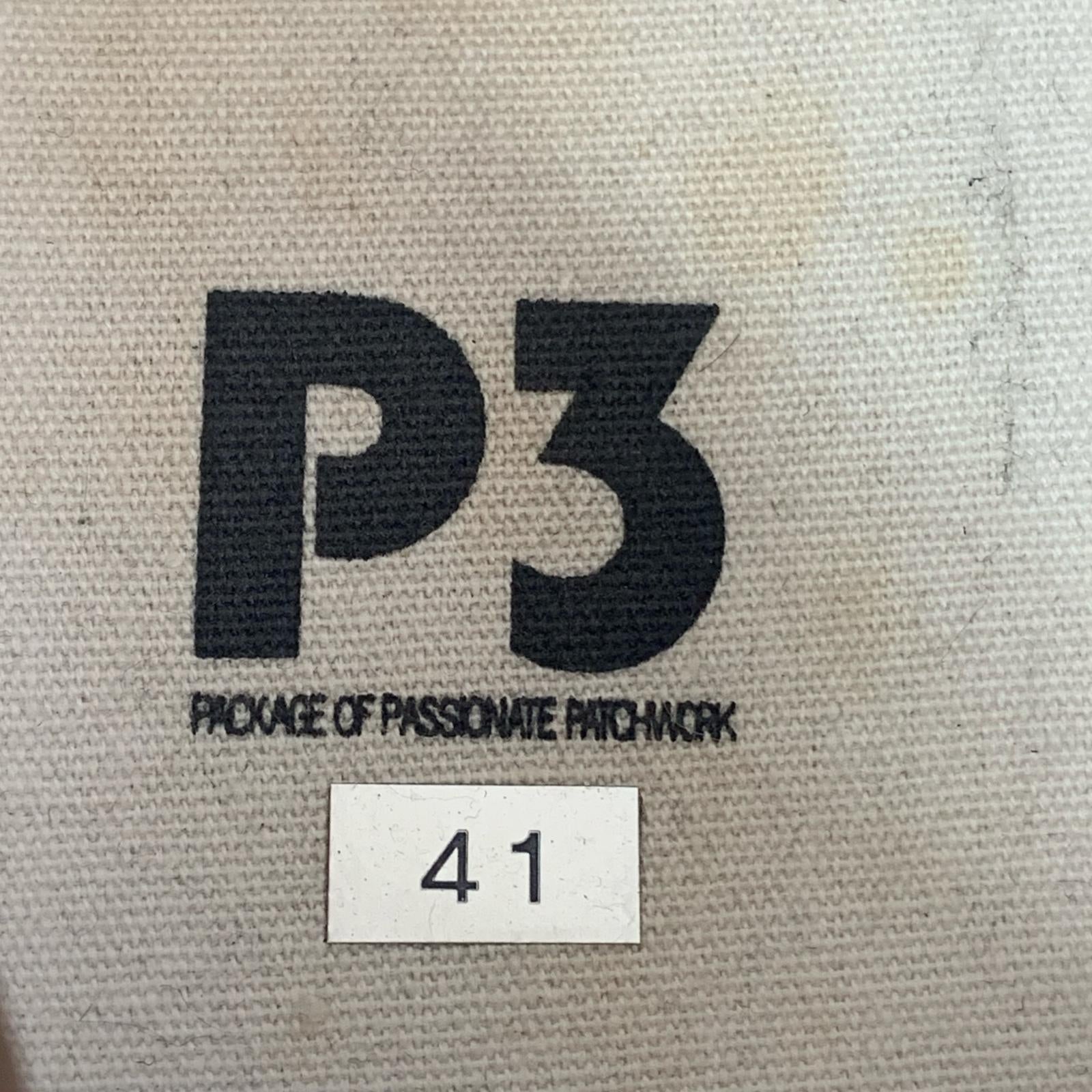 シューズ P3 / PIG SKIN PATCHWORK(41) 41 ブラウン