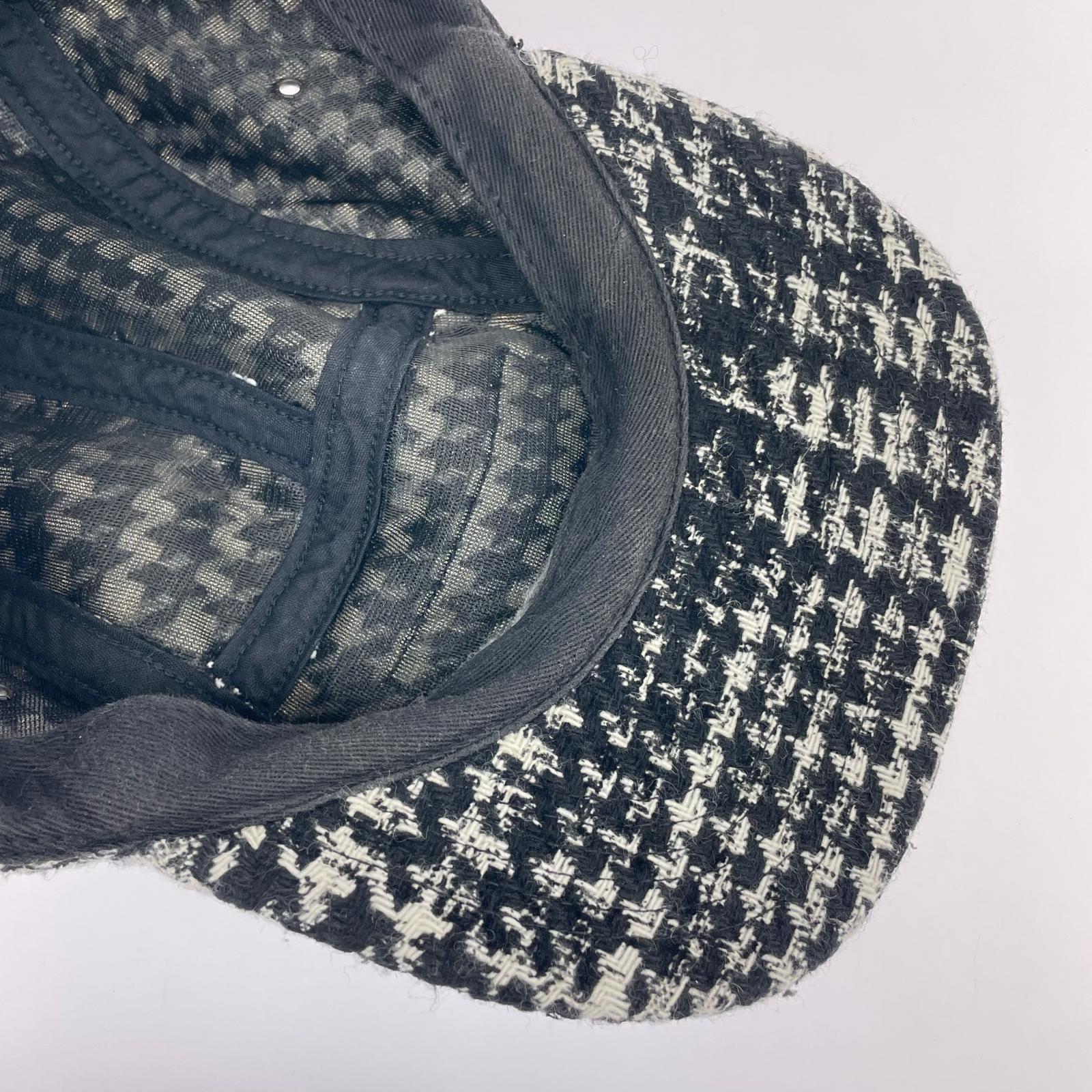 キャップ 13AW Houndstooth Camp Cap