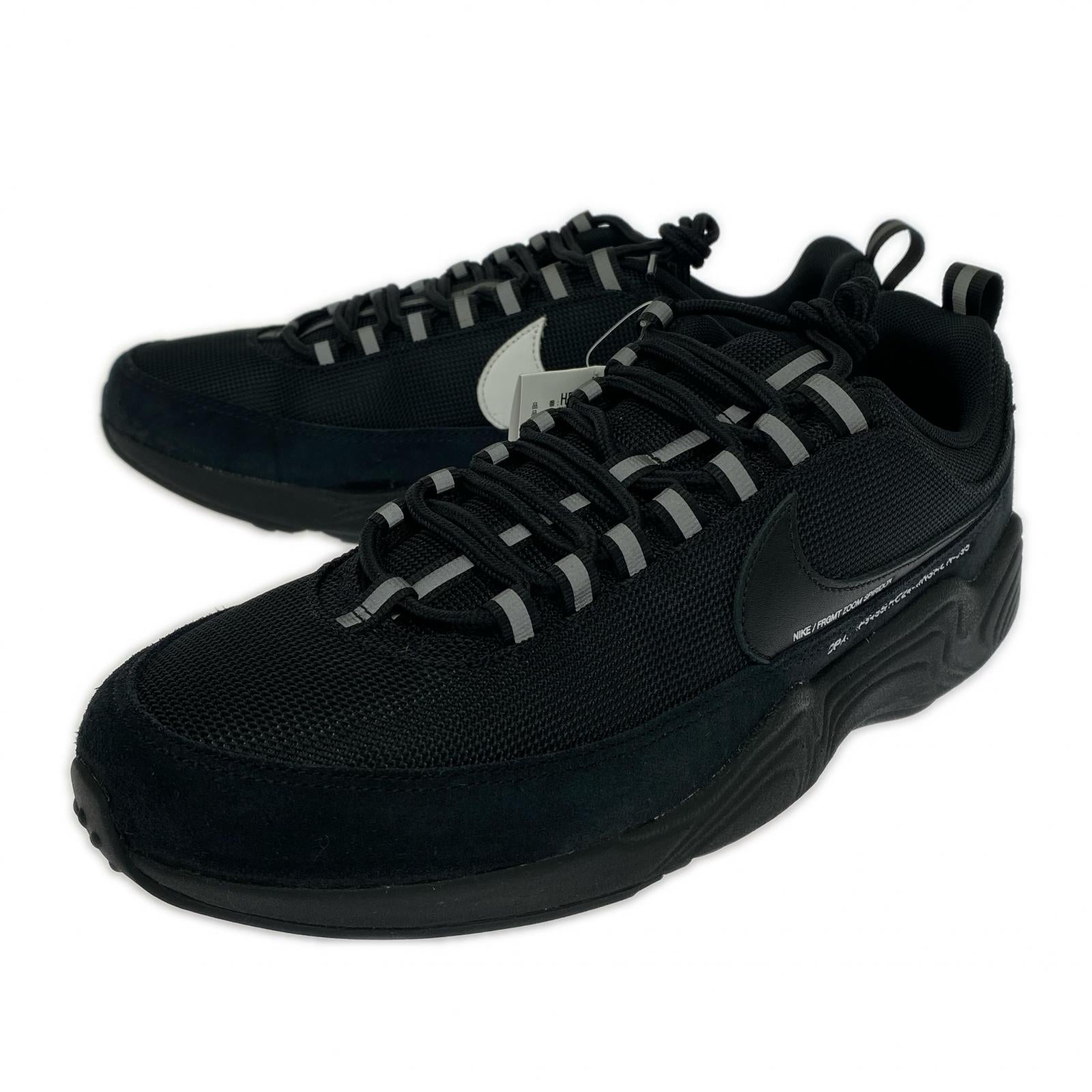 スニーカー ×fragment design AIR ZOOM SPIRIDON 28cm (US10 UK9 1/2 EU46) ブラック