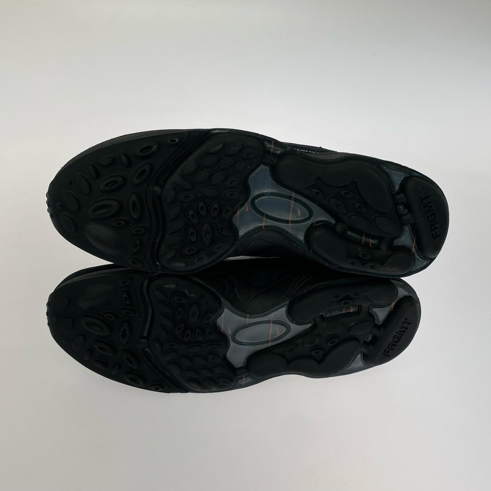 スニーカー ×fragment design AIR ZOOM SPIRIDON 28cm (US10 UK9 1/2 EU46) ブラック