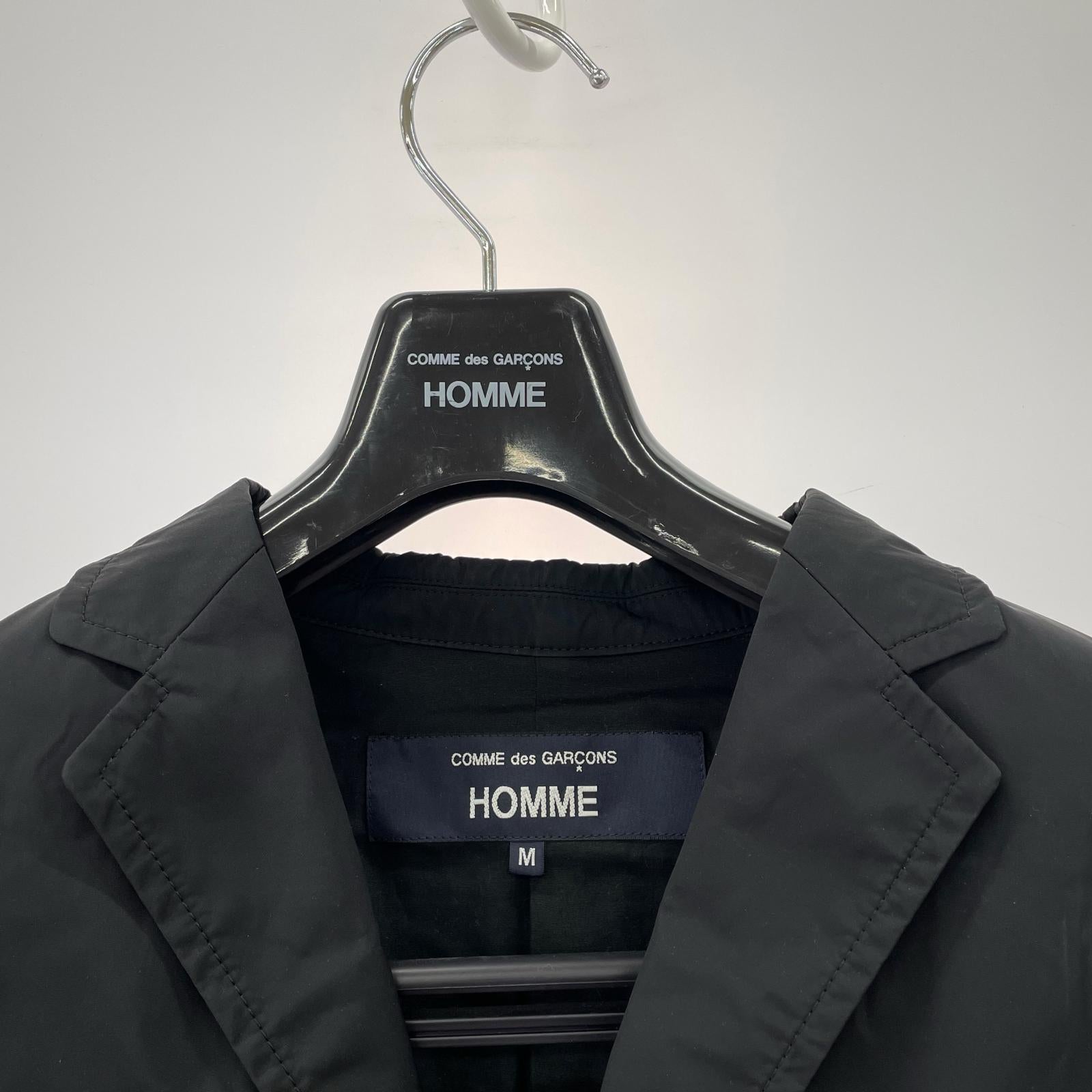 テーラードジャケット HOMME ナイロンタフタジャケット (M) M ブラック