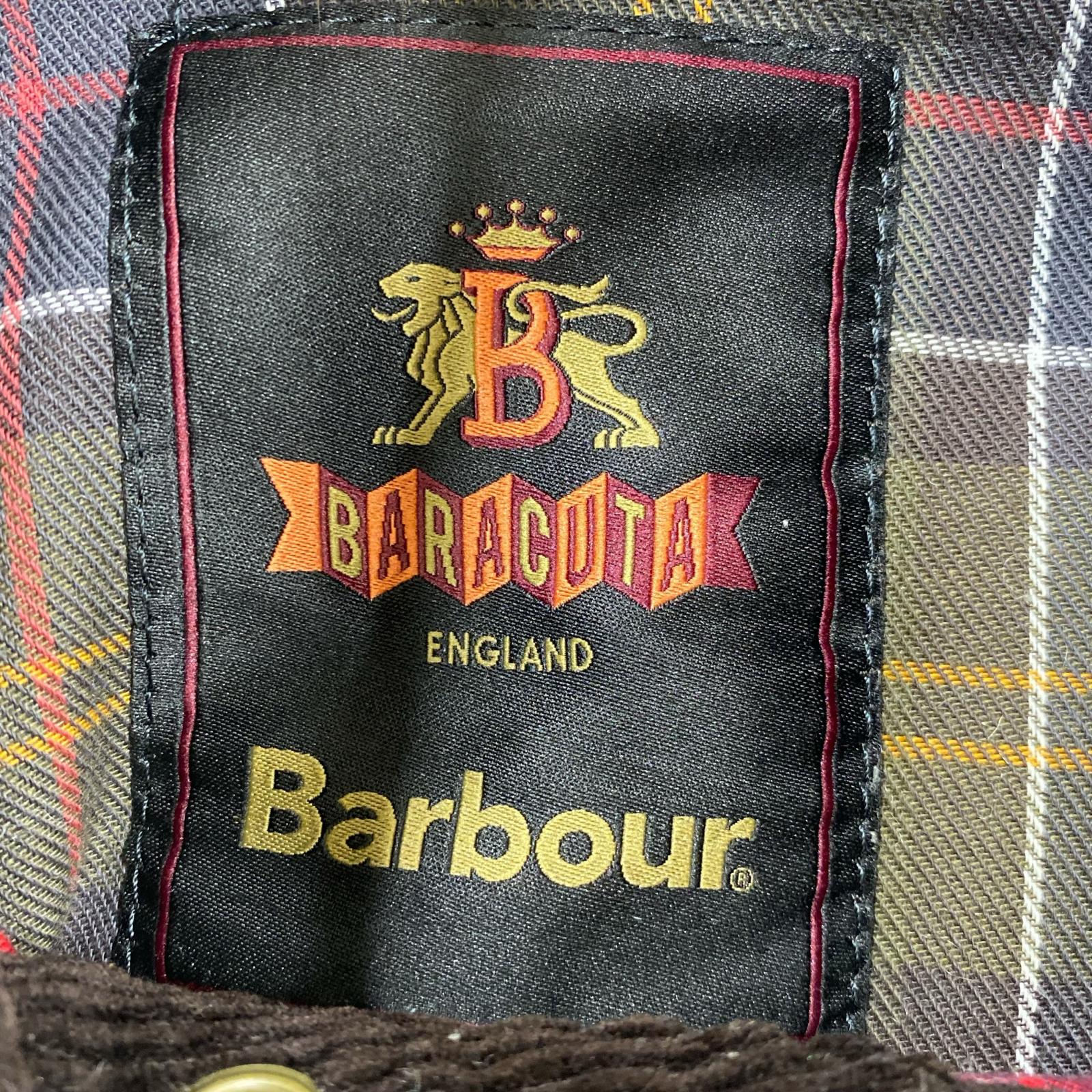 長袖シャツ × BARACUTA ワックスコットン ベスト S S