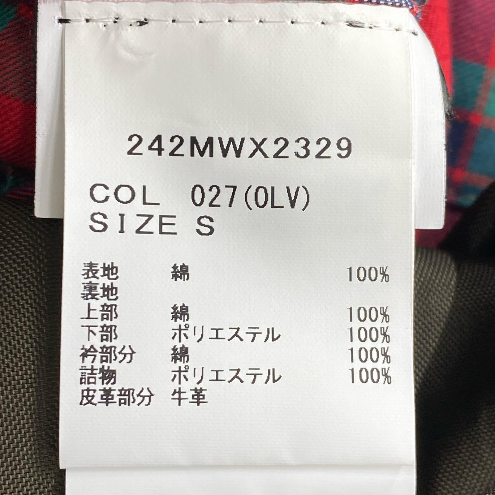 長袖シャツ × BARACUTA ワックスコットン ベスト S S