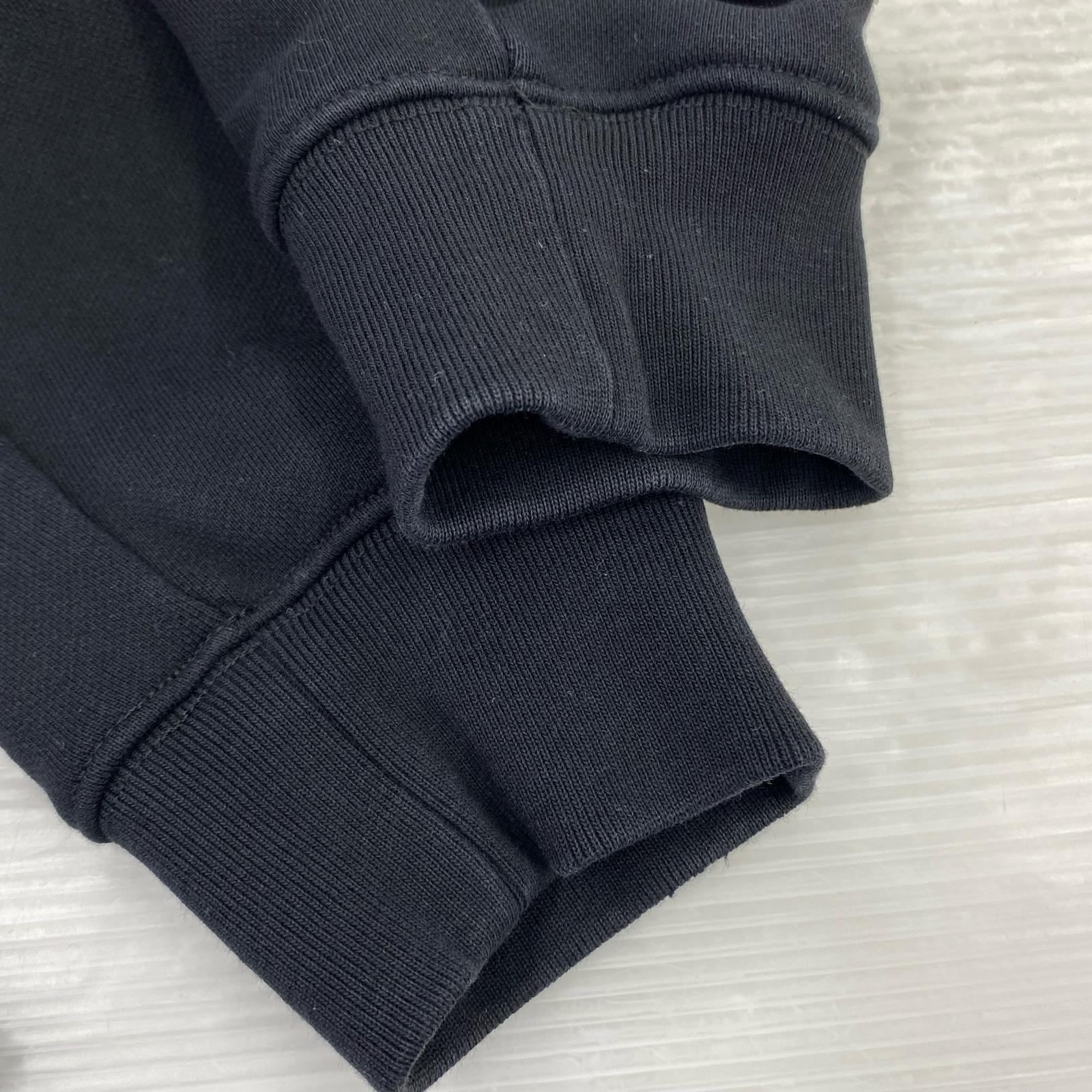 スウェット 231ZRA17012028 Sweatshirt Knitted ブラック