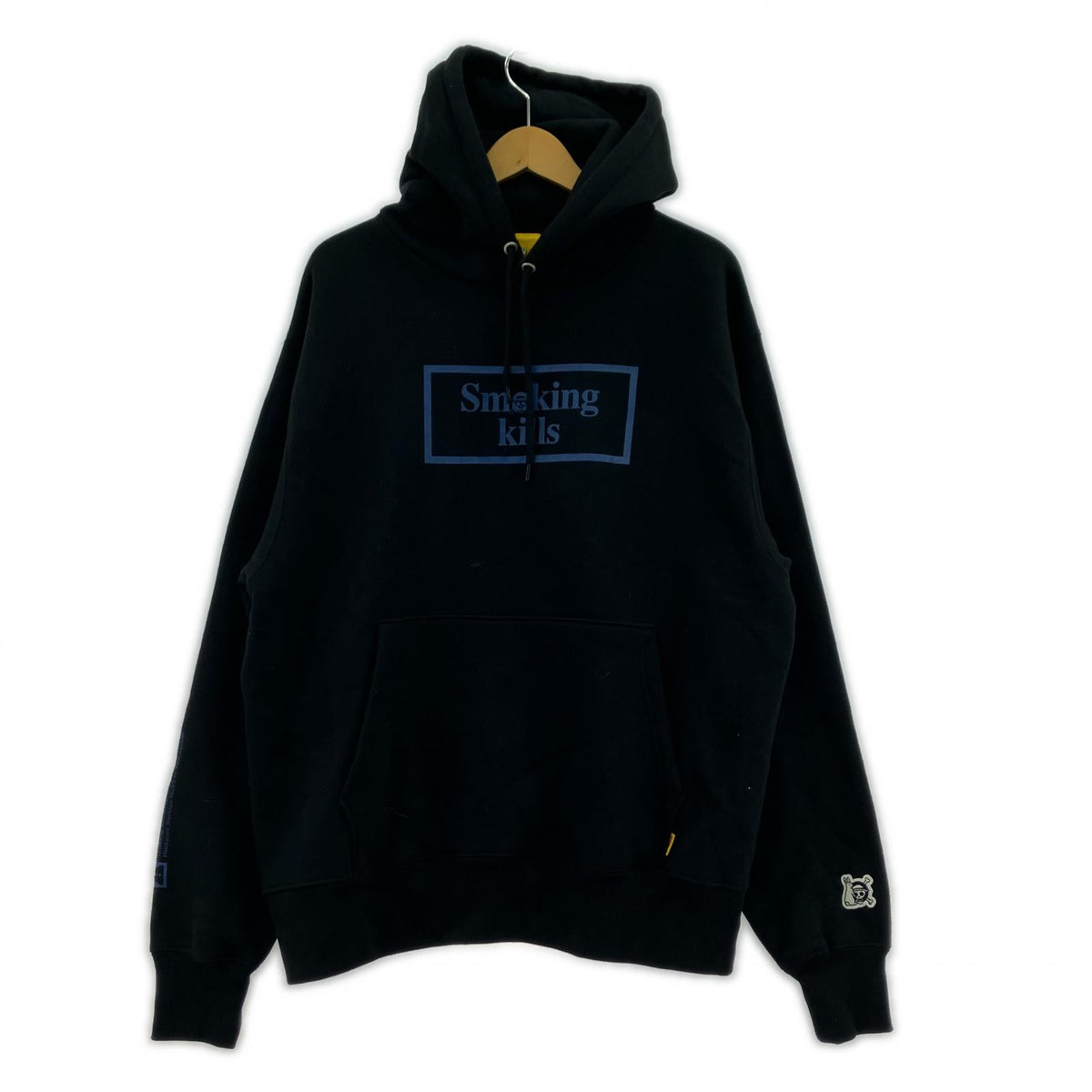スウェット × ワンピース スモーカー 黒 (L) L ブラック