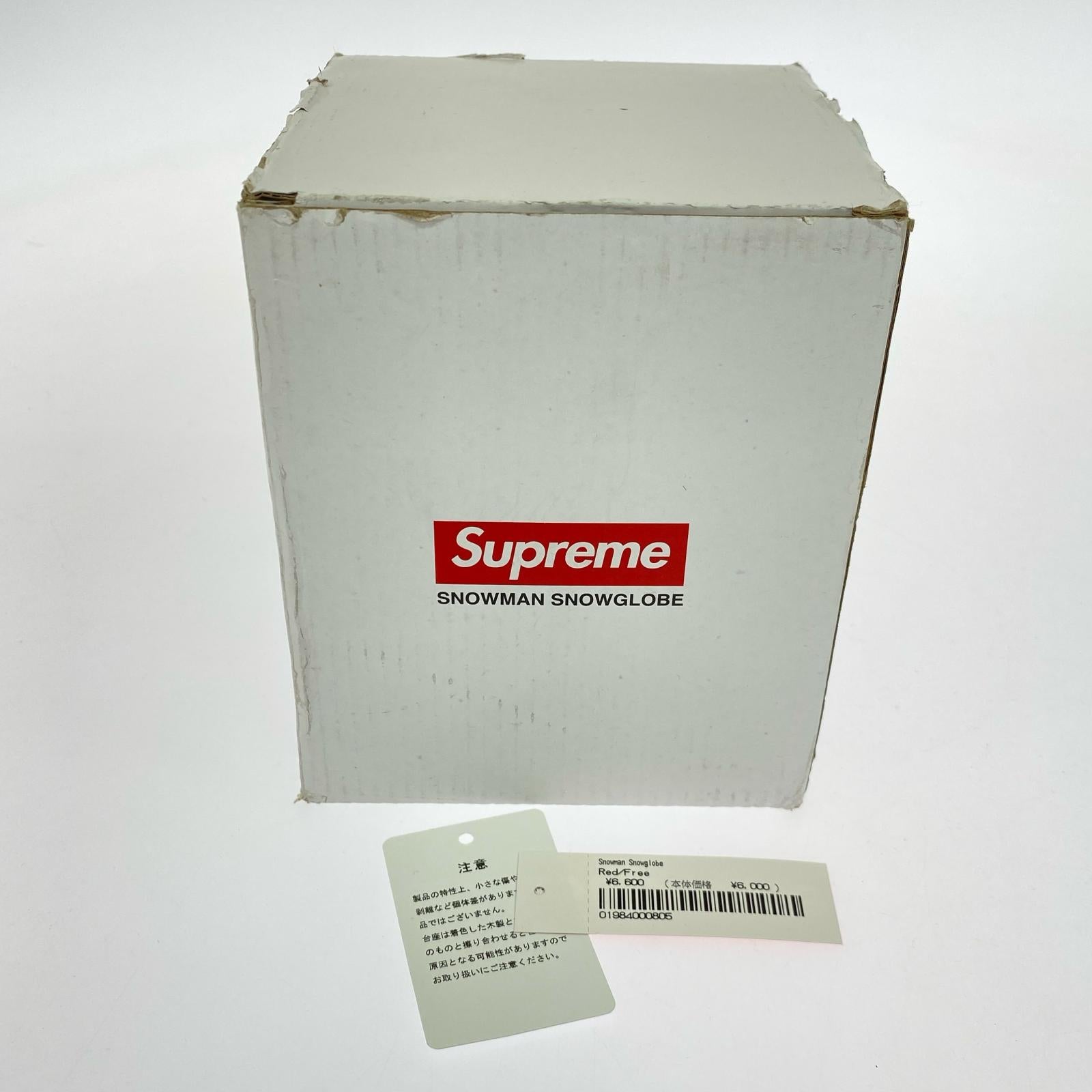 その他アクセサリー Supreme Snowman Snowglobe レッド