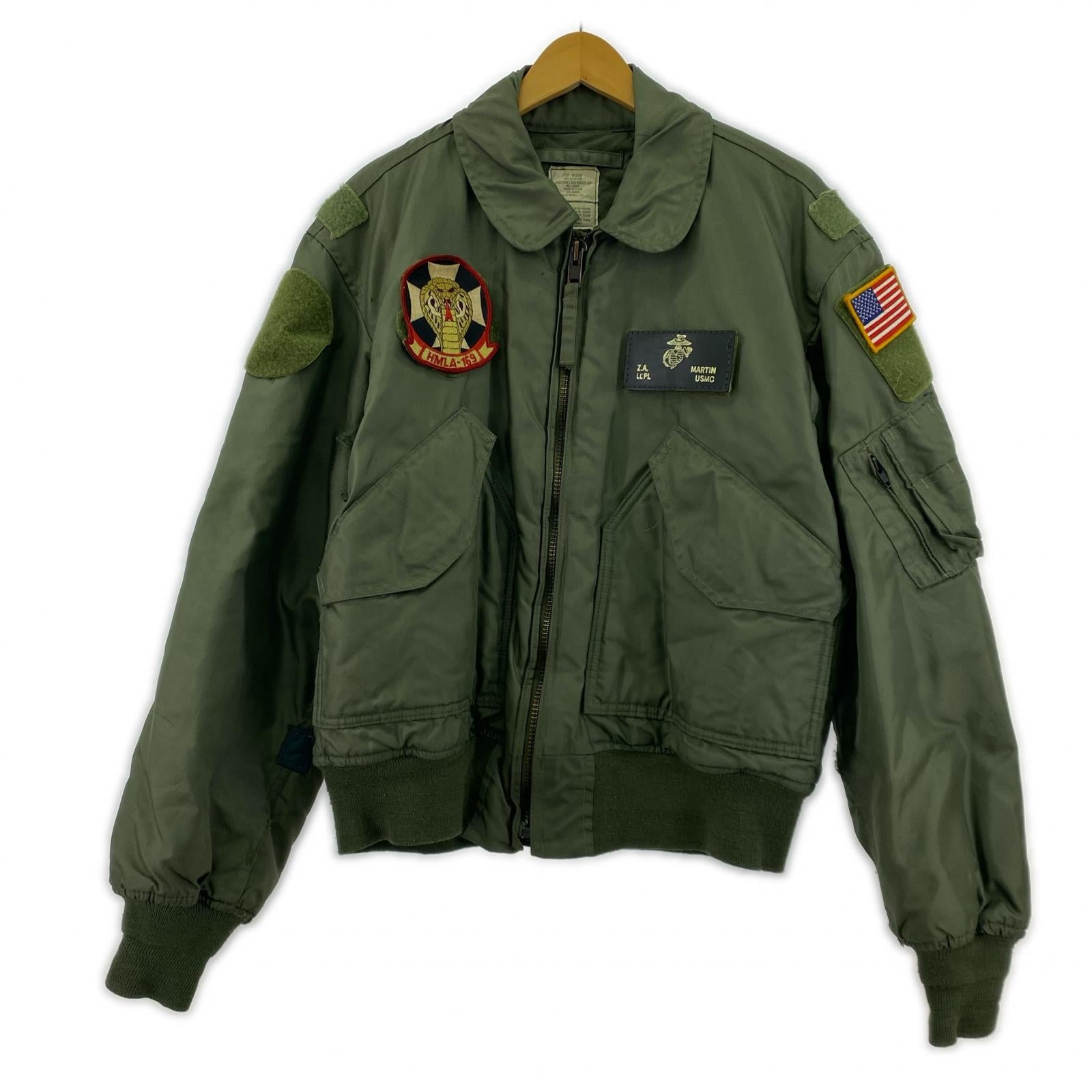 ジャケット US AIR FORCE CWU-45/P VALLEY APPAREL (M) M グリーン