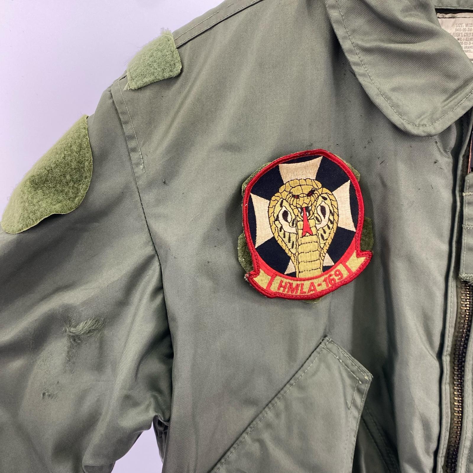 ジャケット US AIR FORCE CWU-45/P VALLEY APPAREL (M) M グリーン