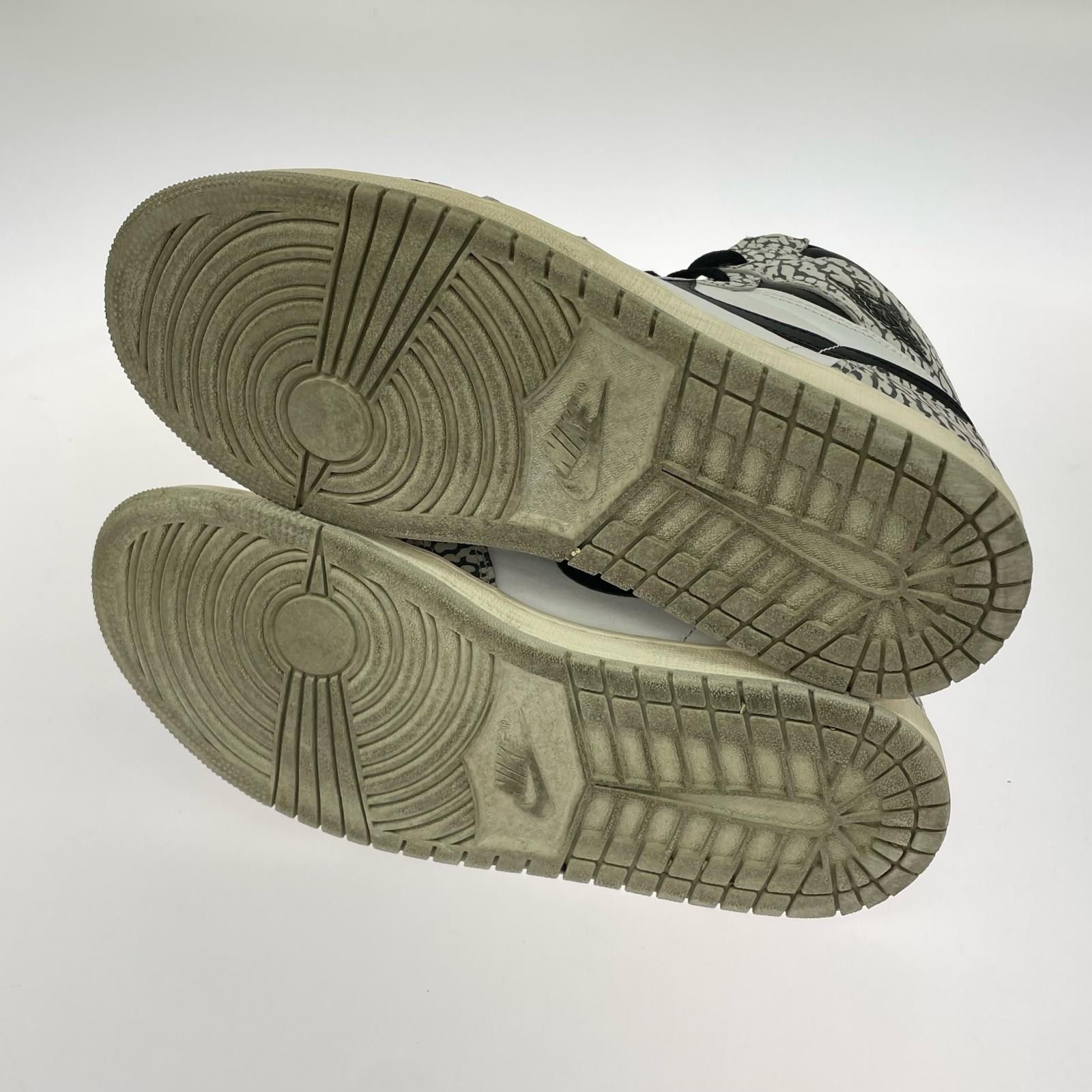 スニーカー AJ1 RETRO HIGH CEMENT SAFARI GRAY 26.5cm 26.5cm (US8 1/2 UK8 EU43)