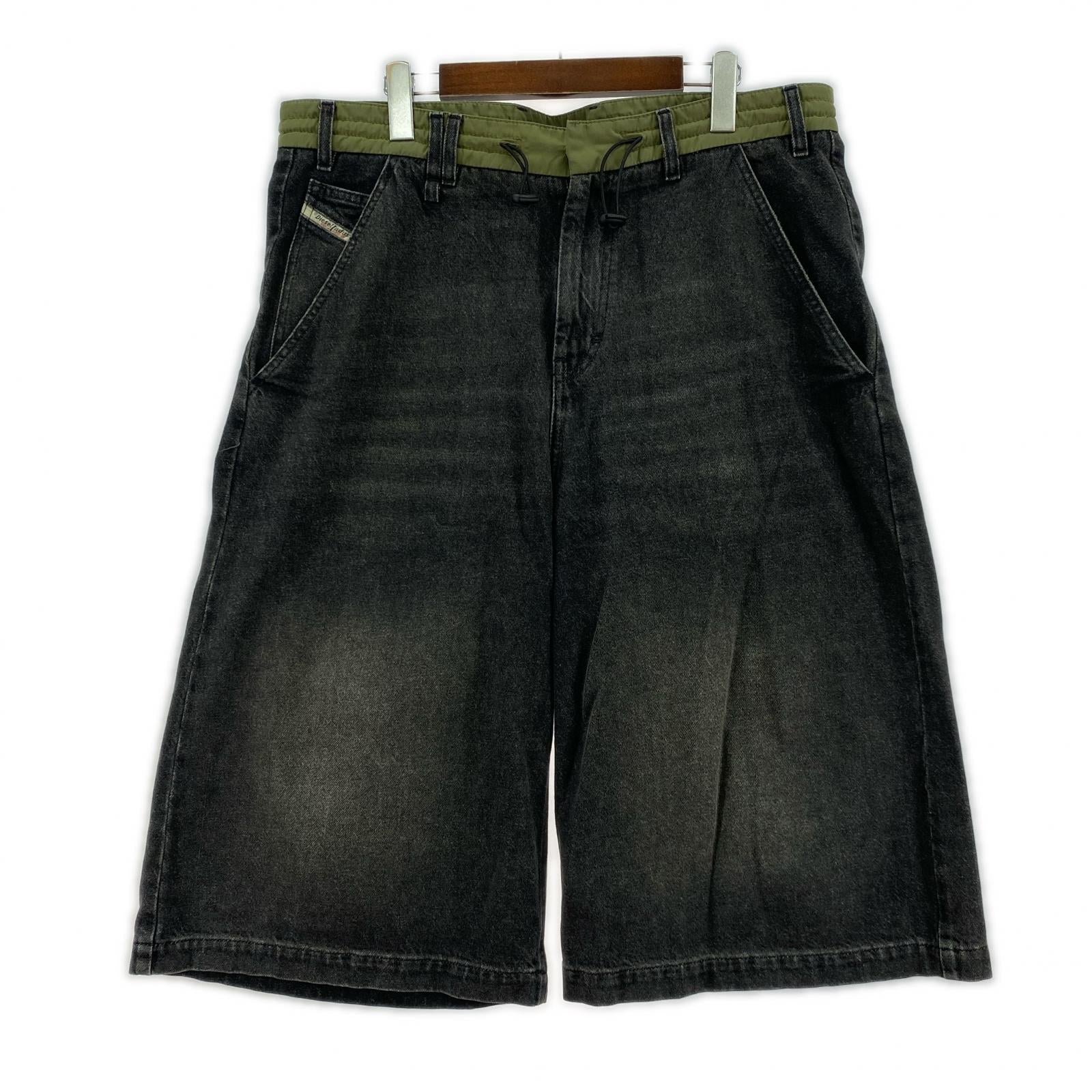 ショートパンツ D-ANDRE-SHORT-S グレー 32 ブラック