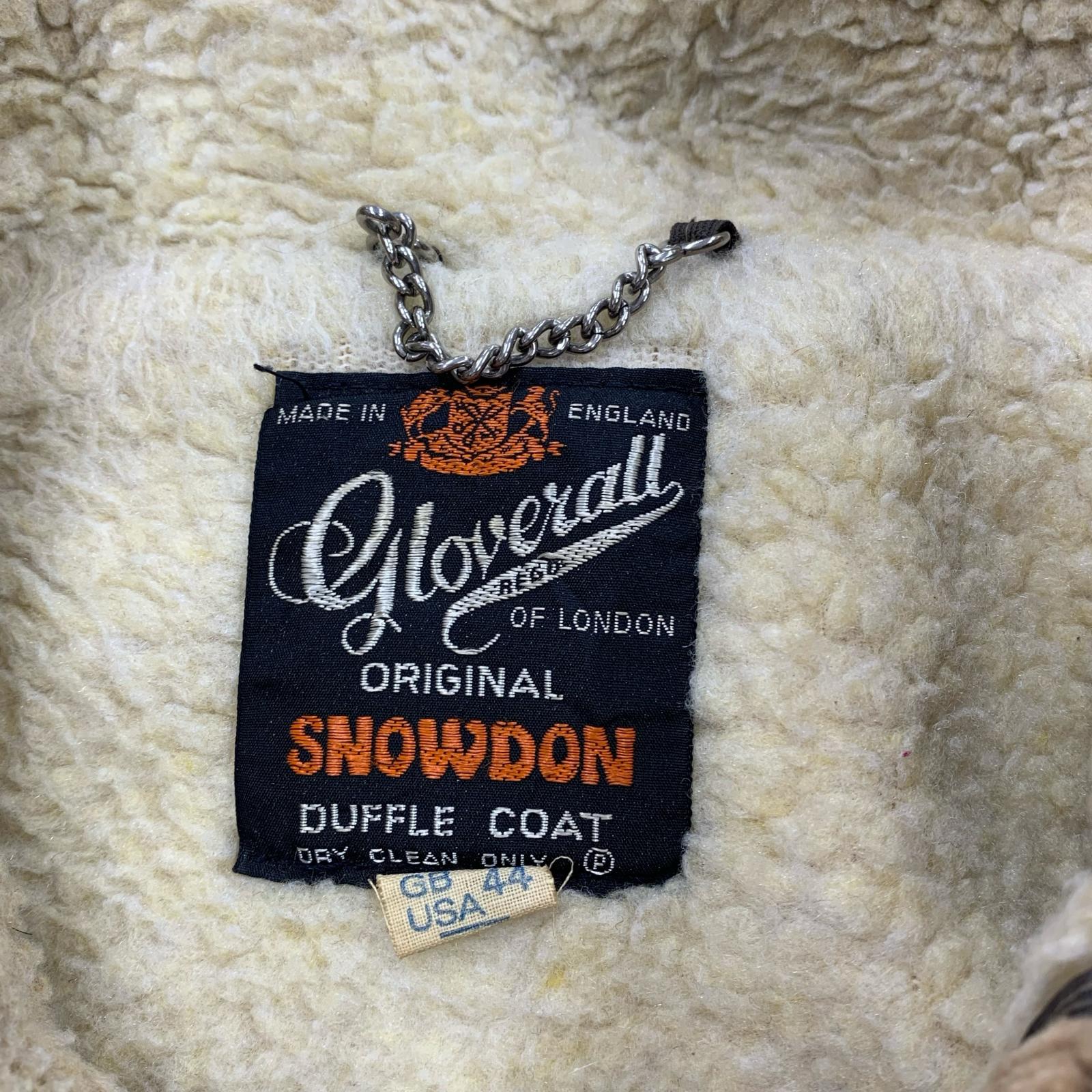 ジャケット 70s gloverrall ダッフルコート 44 ブラウン