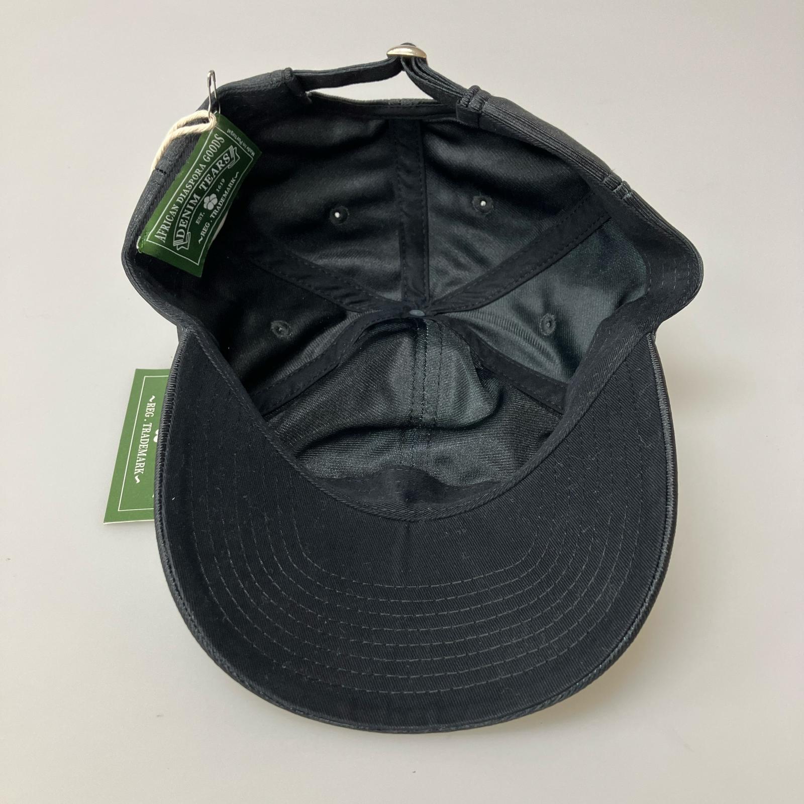 キャップ DENIM TEARS POLY DAZZLE CAP ブラック
