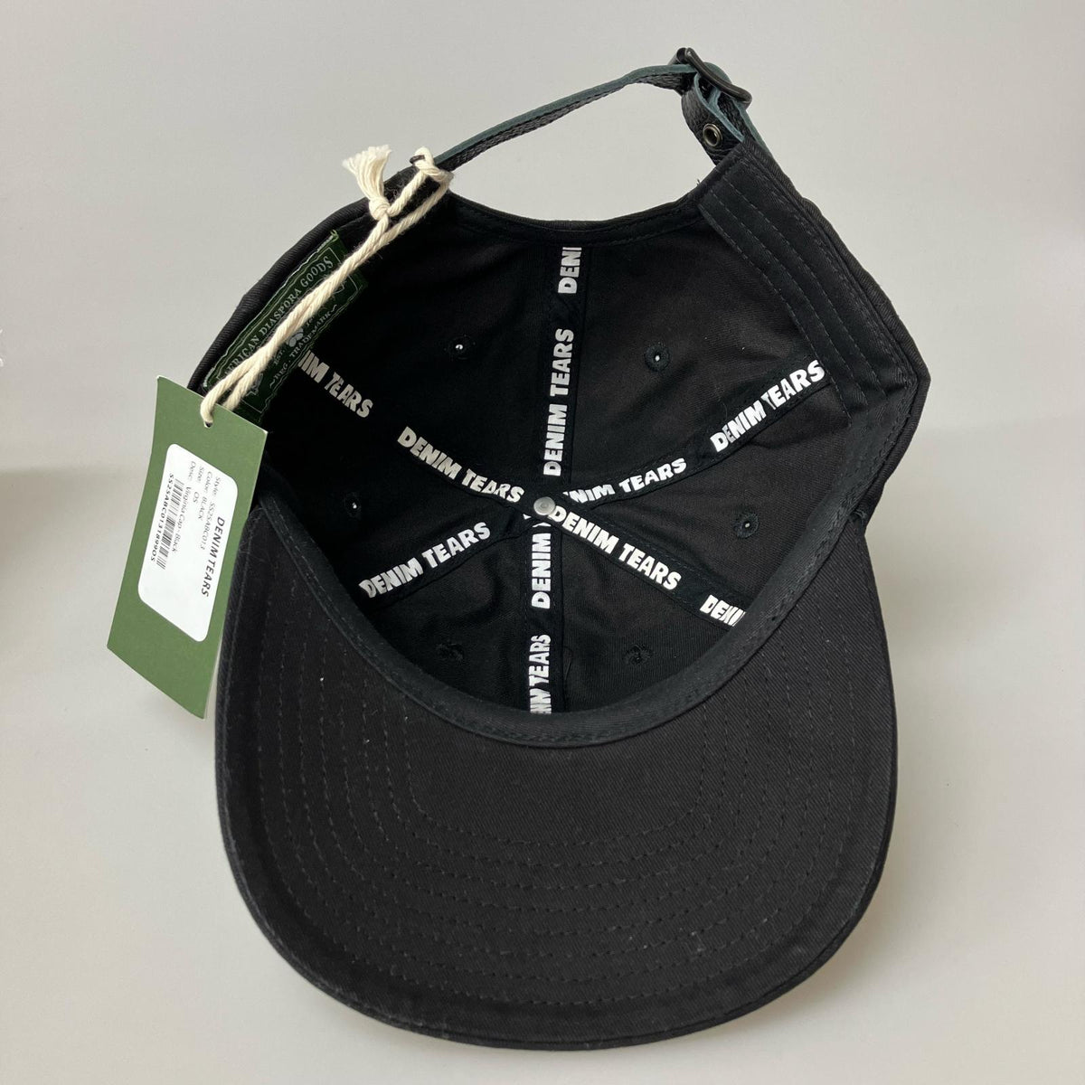 キャップ DENIM TEARS Virginia Cap BLK ブラック