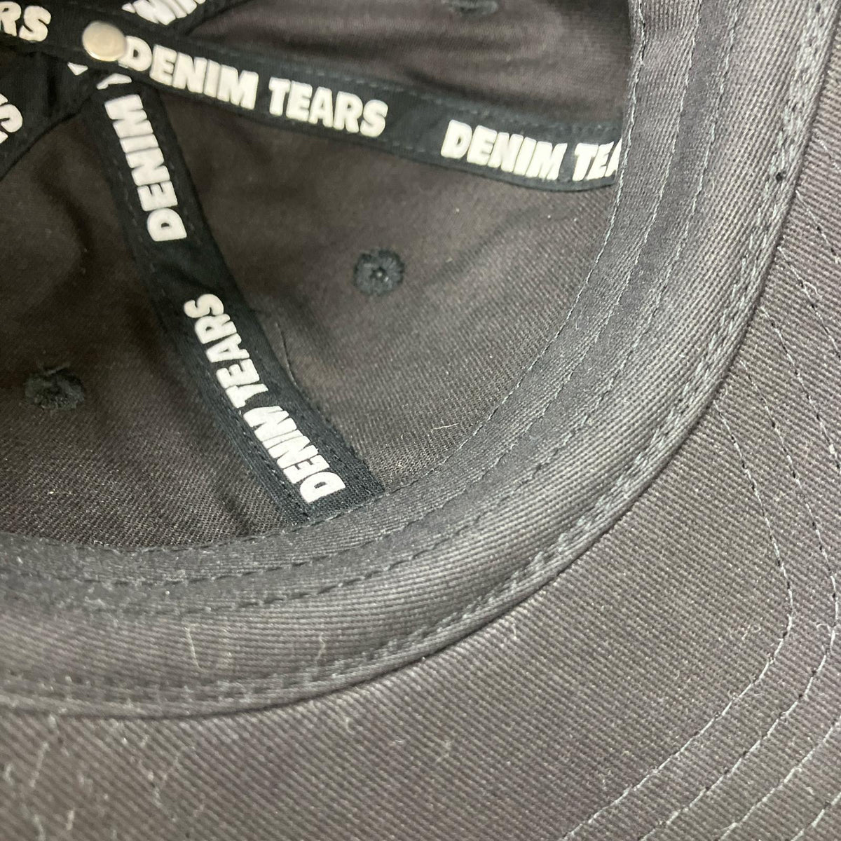 キャップ DENIM TEARS Virginia Cap BLK ブラック