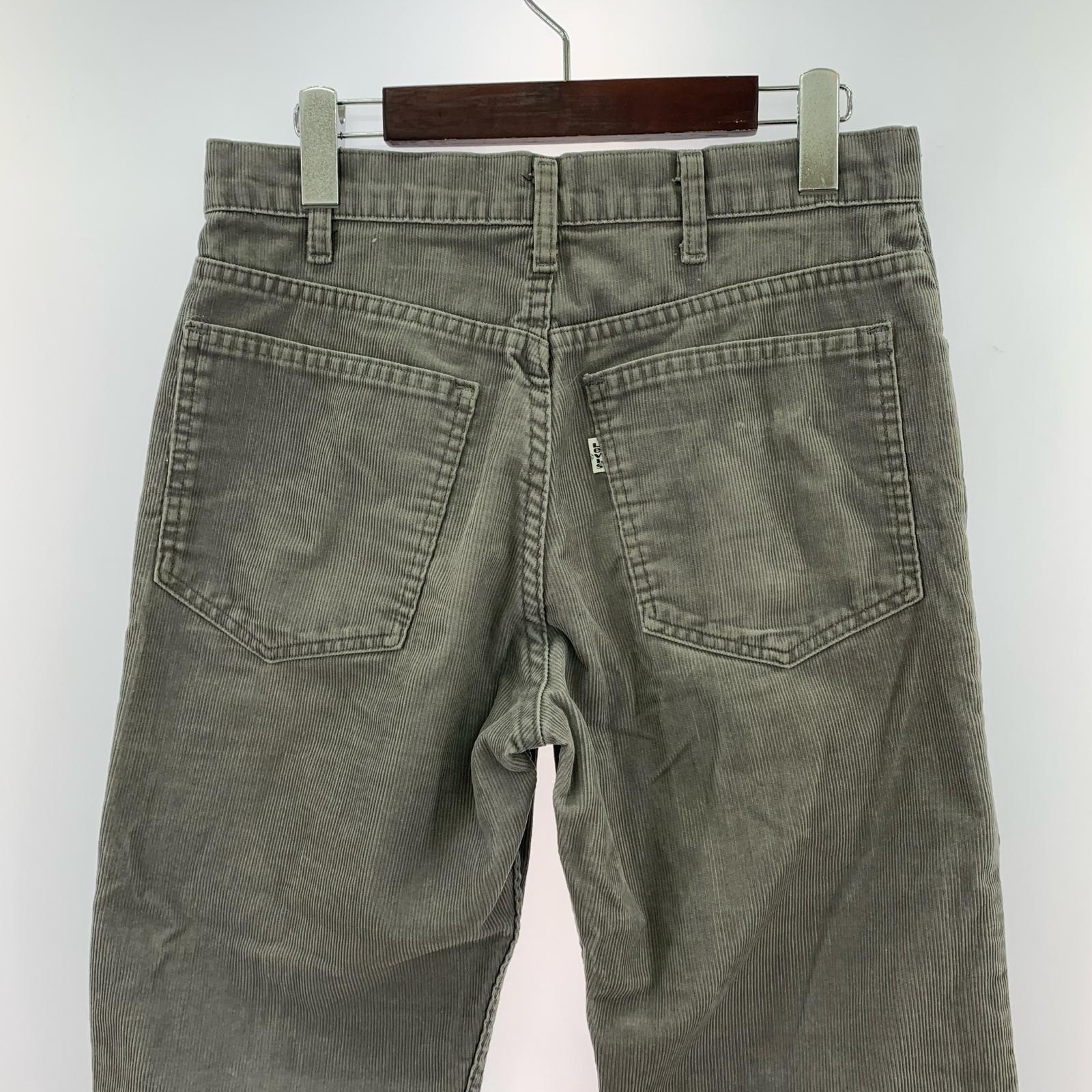 パンツ 80s コーデュロイパンツ 31 グレー