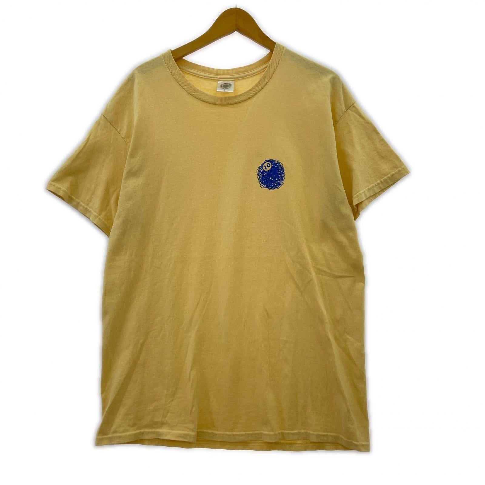 半袖Tシャツ DAMA SURFBOARDS 10 DAMA TEE 黄 (L) L