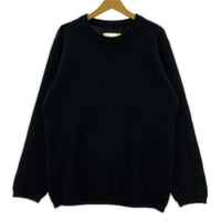 ニット 初期 90s ウールニット L ブラック