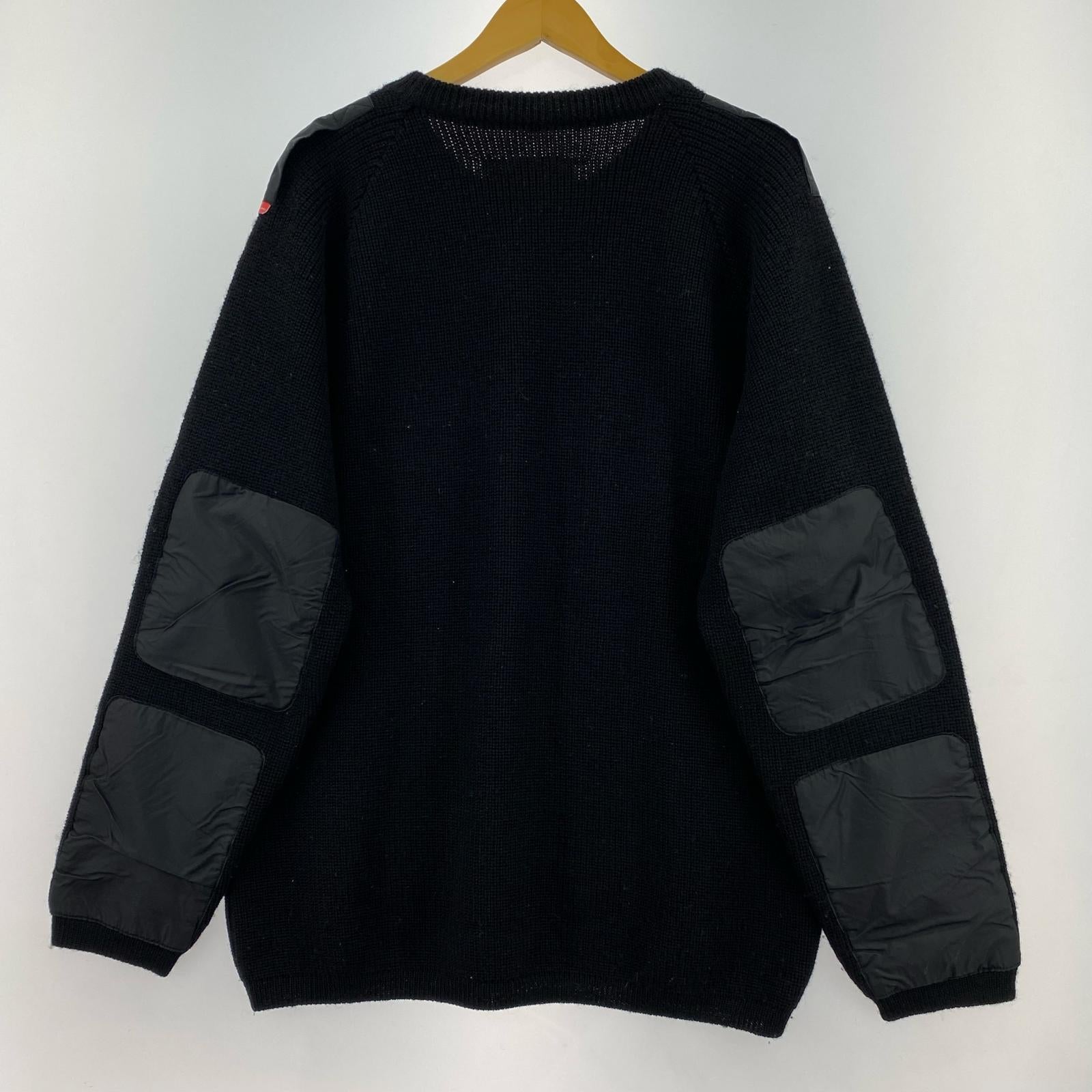 ニット 初期 90s ウールニット L ブラック