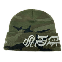 ニットキャップ NEW ERA Blackletter Beanie カモ