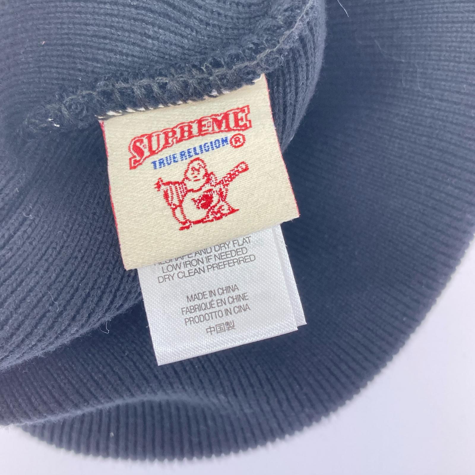 ニットキャップ True Religion Beanie 黒 ブラック