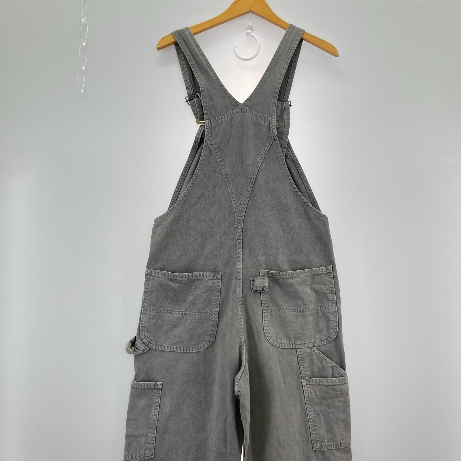 オーバーオール Carhartt オーバーオール W30 Lot0070 グレー グレー