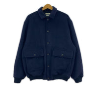 ジャケット FUJI WOOL MELTON BASIC BLOUSON 25AW 5 ネイビー