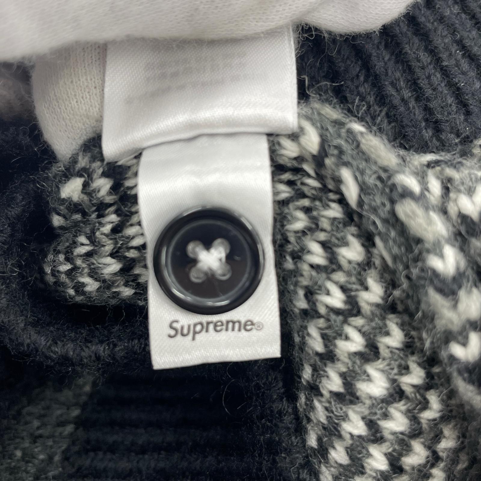 ニット Small Box Polo Sweater Camo M