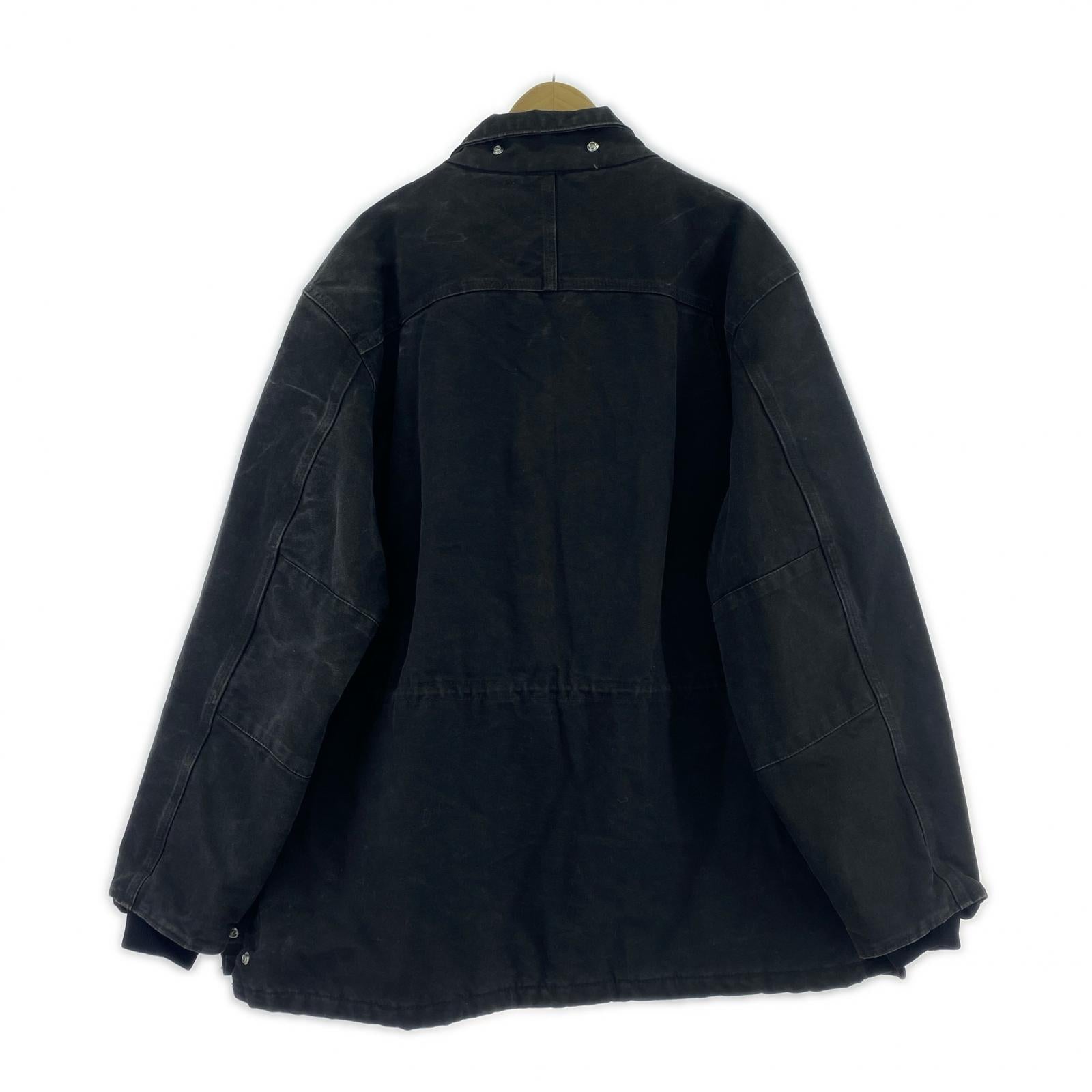 ジャケット ダックジャケット XL 黒 ブラック