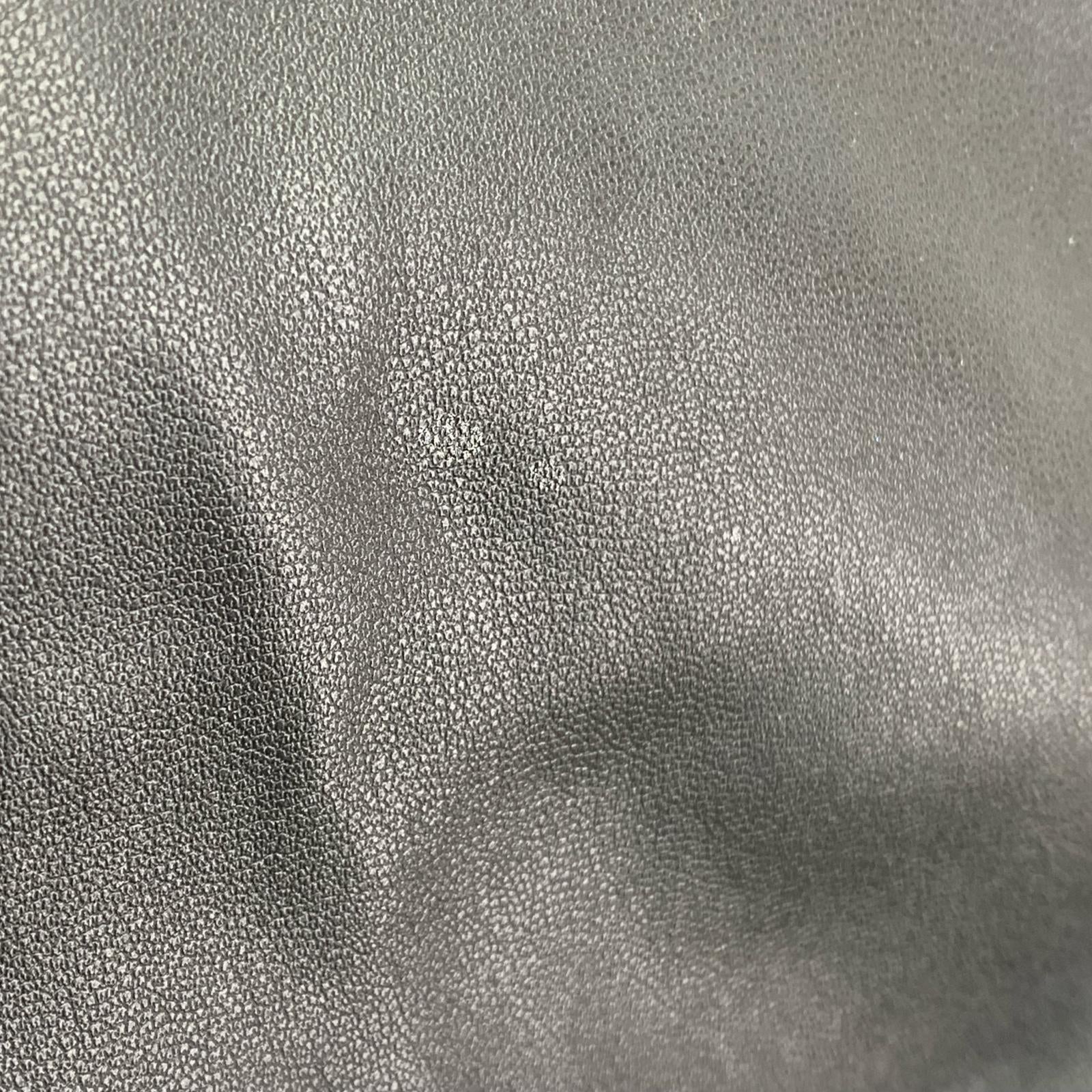 ブルゾン MONITALY フェイクレザーフーディジャケット 黒 M32821-3-SMU (M) M ブラック