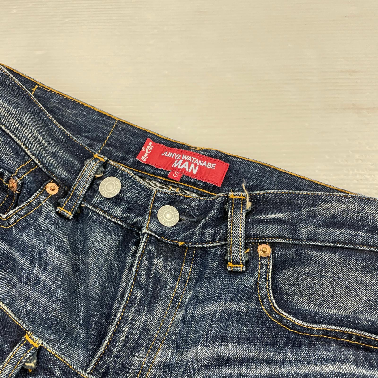 パンツ × LEVI'S 25SS ドッキングデニムパンツ S S ブルー