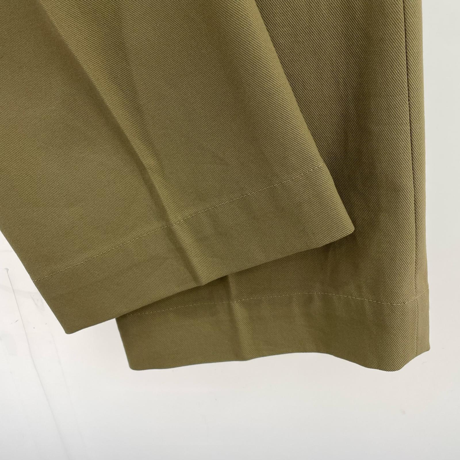 パンツ LE MELANGE 8513504 ノータックトラウザー ベージュ 2 ベージュ