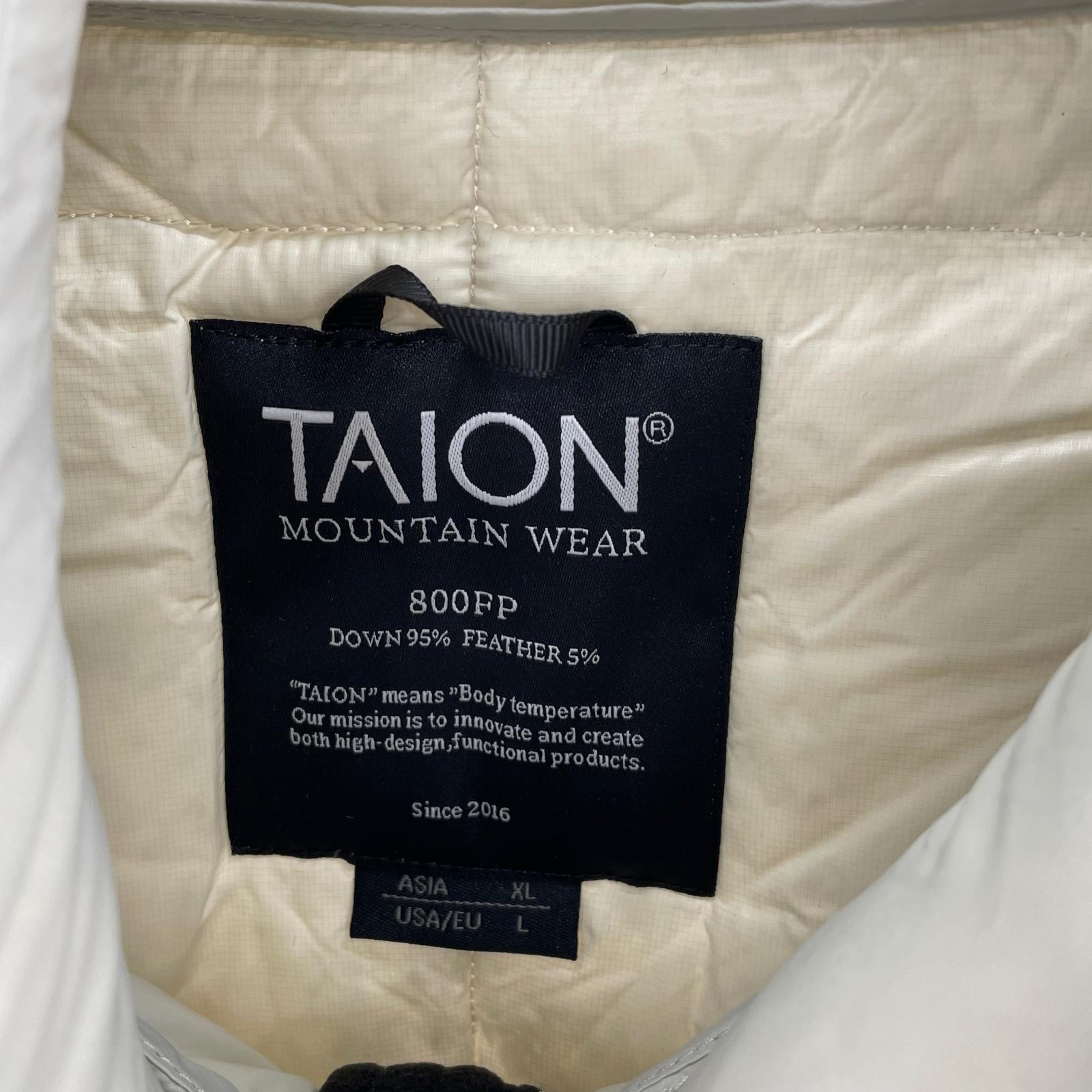 ダウンジャケット TAION 102VZMT-LONG (XL)